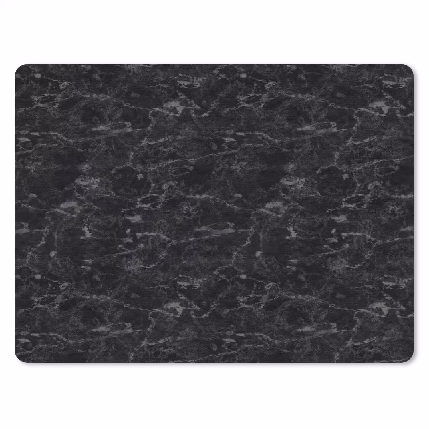 Marmer - Aders - Zwart muismat rubber klein 262 -3d