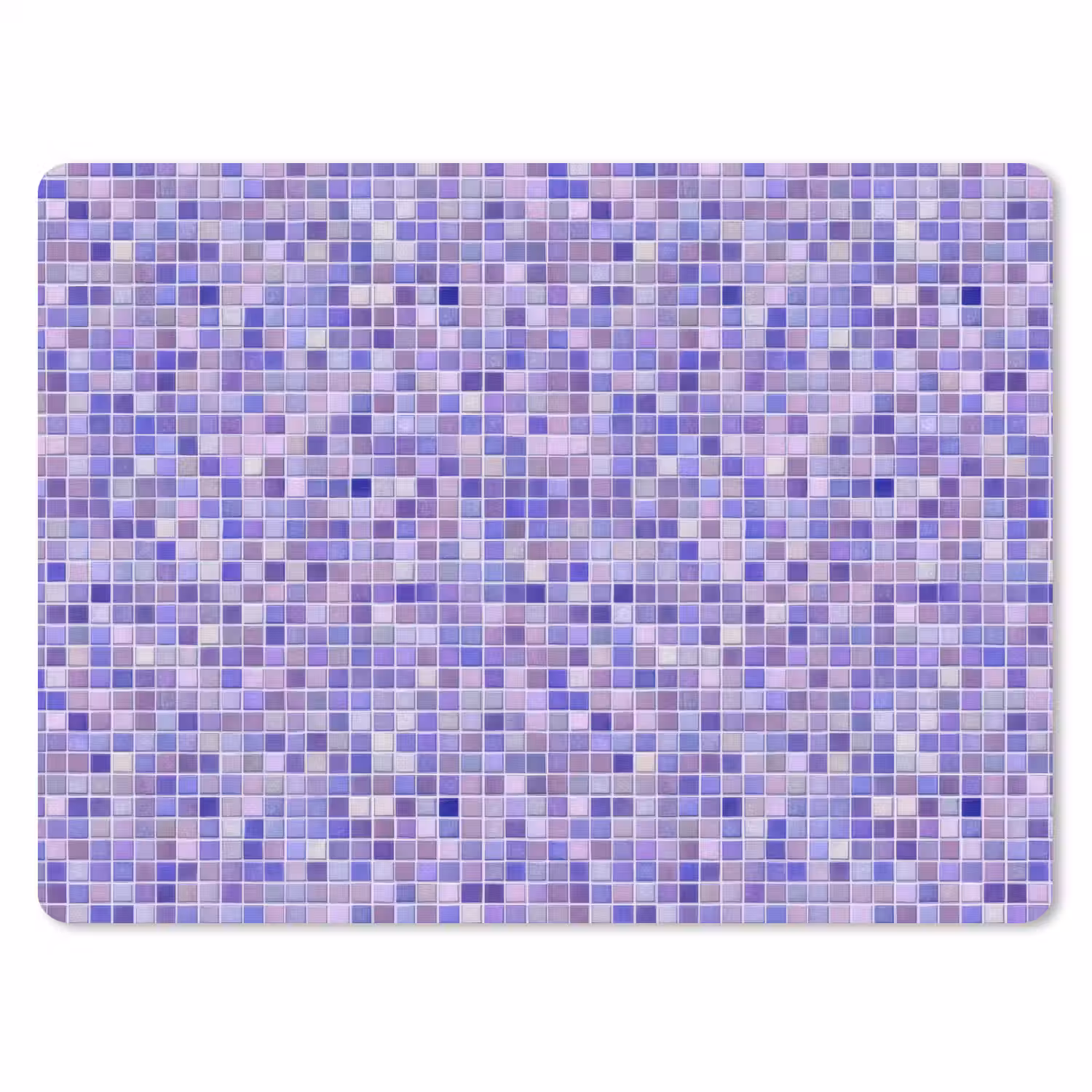 Mozaïek - Tegels - Lila - Amethist muismat rubber klein 262 -3d