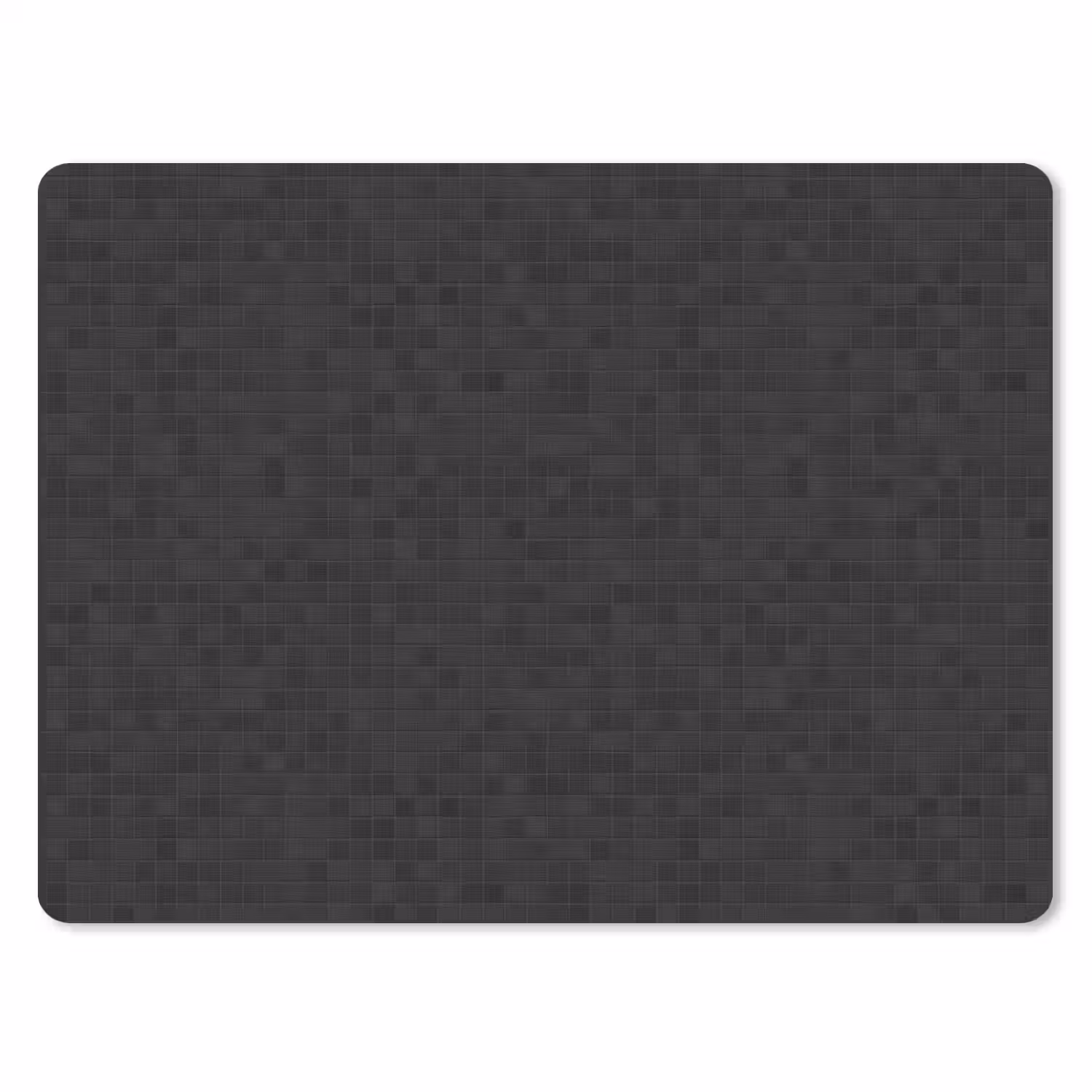Mozaïek - Patroon - Antraciet - Zwart muismat rubber klein 262 -3d