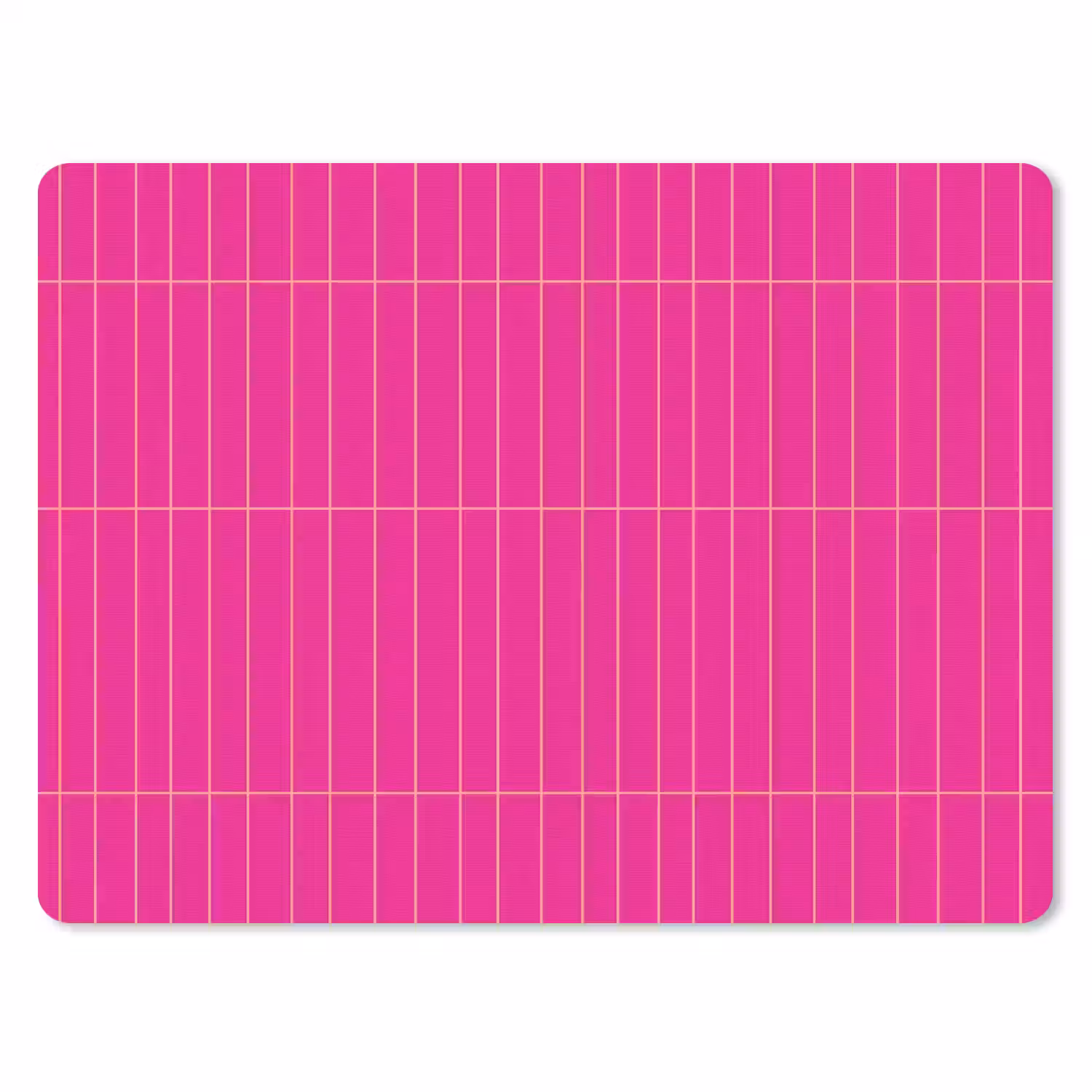 Patroon - Tegel - Magenta - Roze muismat rubber klein 262 -3d