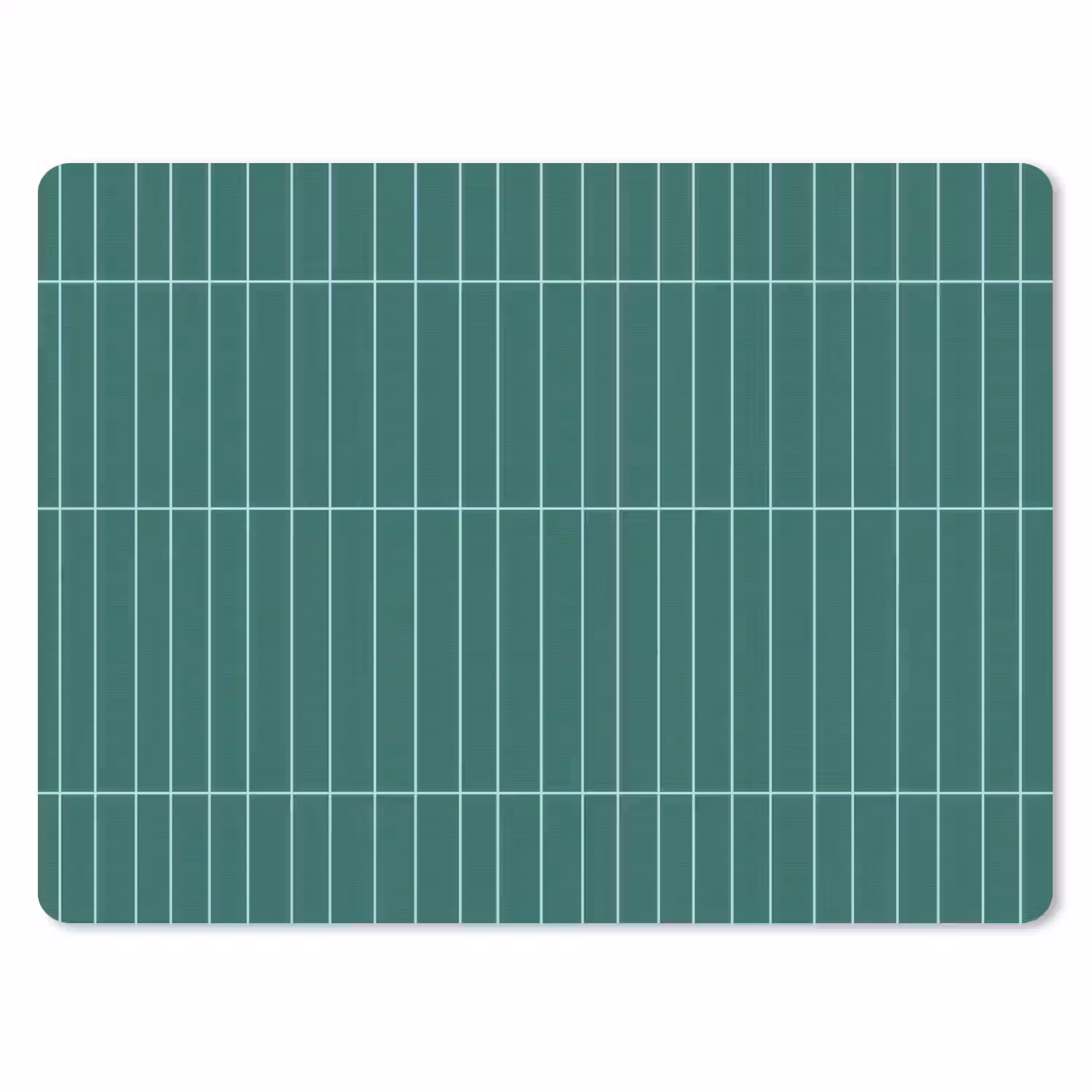 Patroon - Tegel - Saliegroen muismat rubber klein 262 -3d