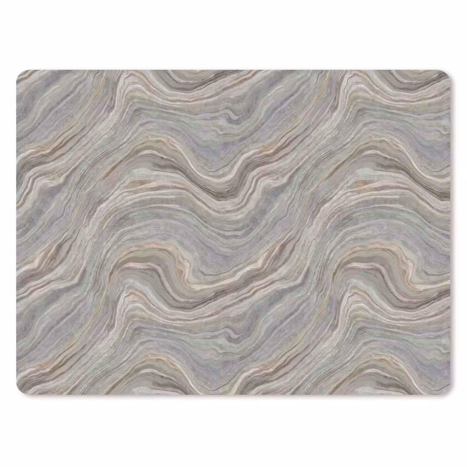 Patroon - Sereen - Paars - Groen muismat rubber klein 262 -3d