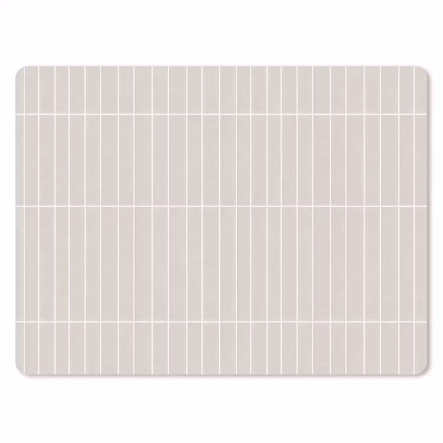 Patroon - Tegels - Zand muismat rubber klein 262 -3d