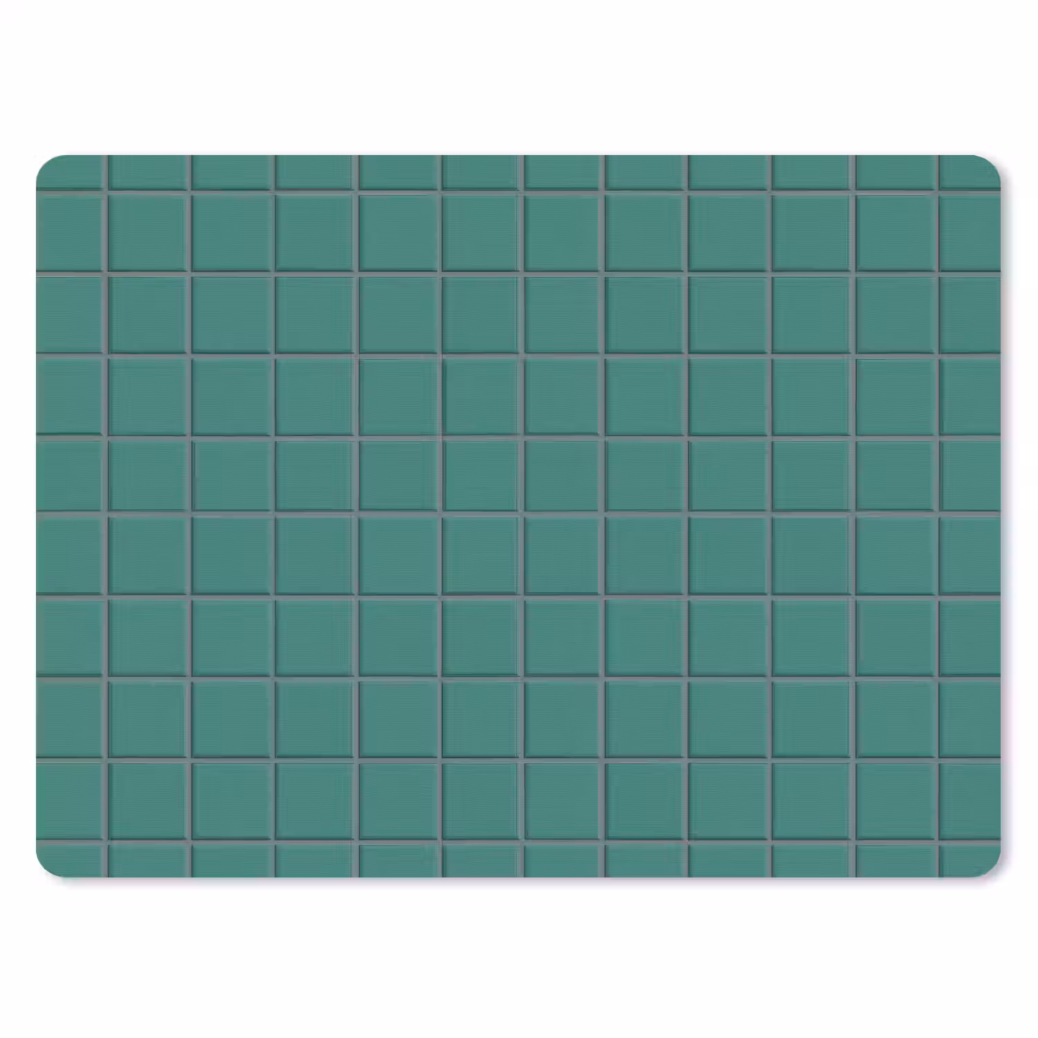 Patroon - Patroon - Smaragd muismat rubber klein 262 -3d