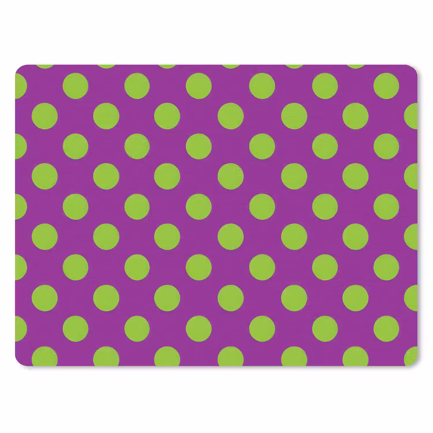 Stippen - Klassiek - Groen muismat rubber klein 262 -3d