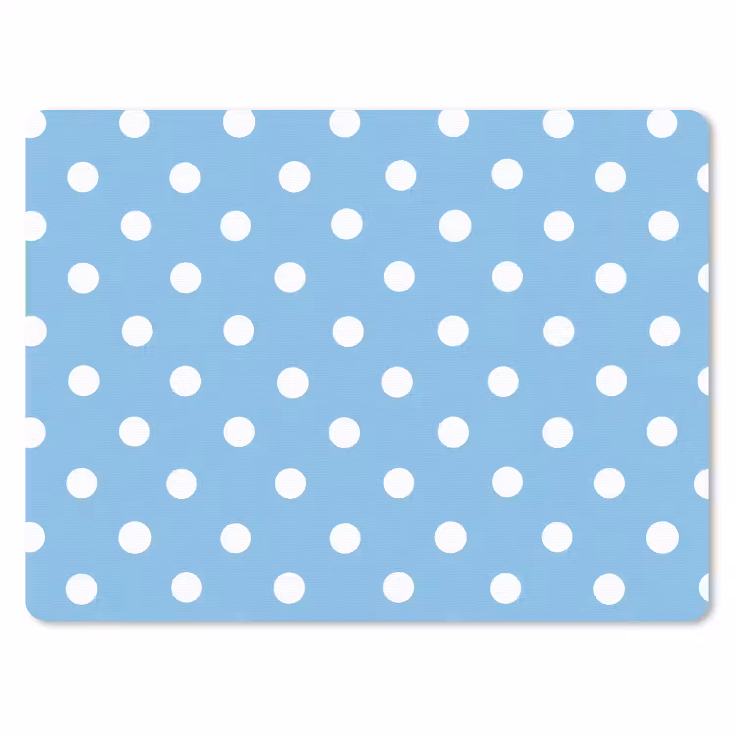 Polka - Dots - Blauw muismat rubber klein 262 -3d