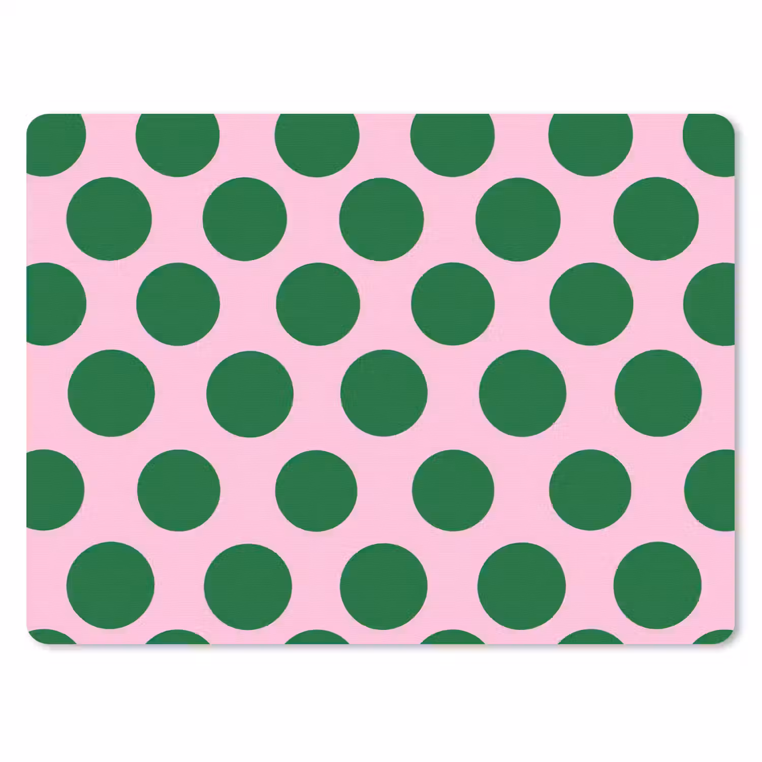 Polkadots - Patroon - Groen muismat rubber klein 262 -3d