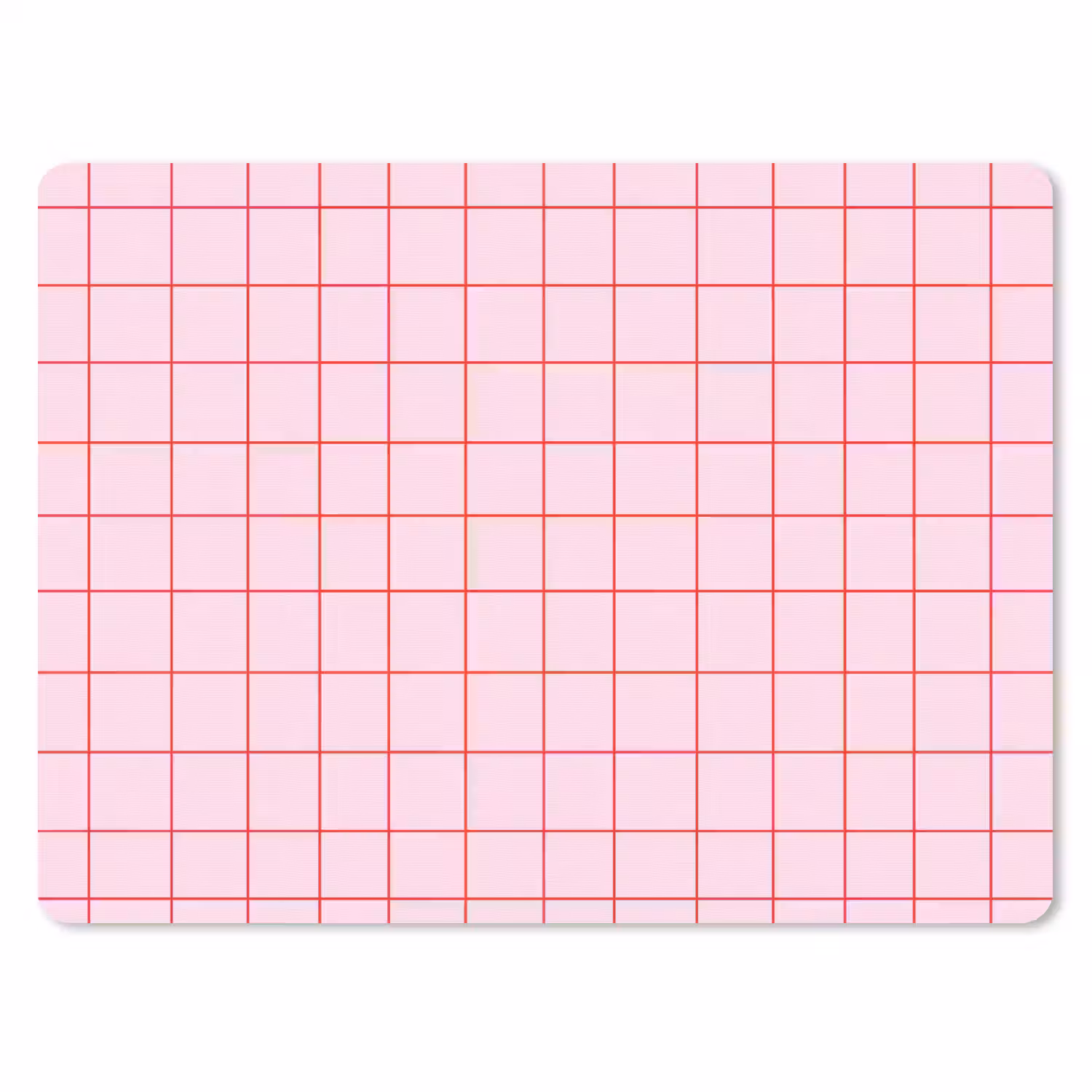 Raster - Patroon - Roze muismat rubber klein 262 -3d