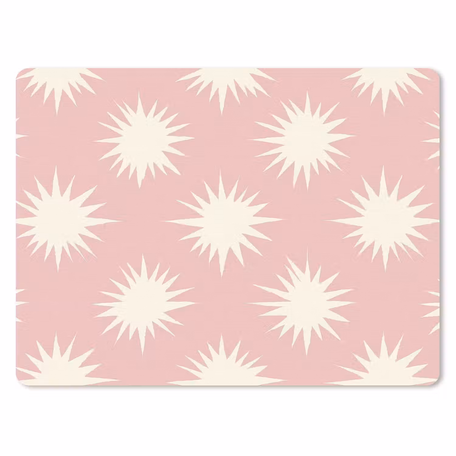 Zonnen - Patroon - Roze muismat rubber klein 262 -3d