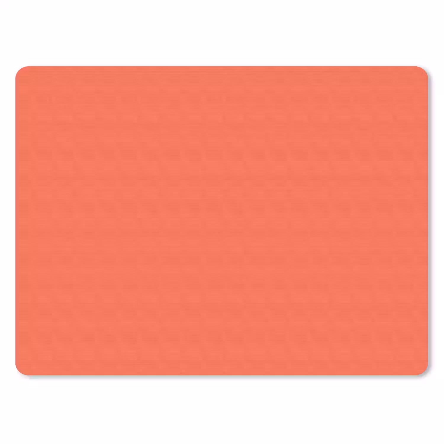 Sunset - Salmon - Oranje muismat rubber klein 262 -3d