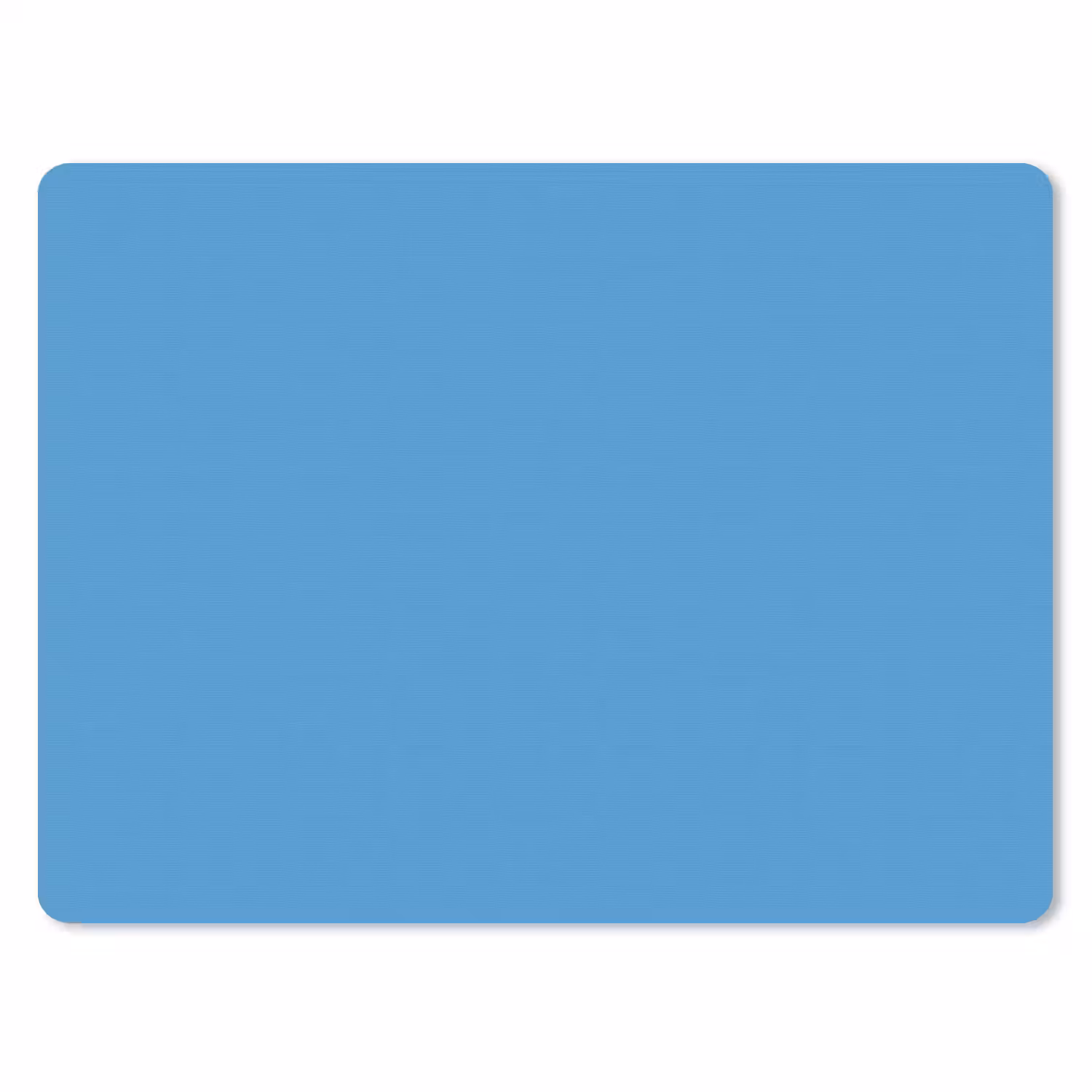 Steel - Blue - Blauw muismat rubber klein 262 -3d