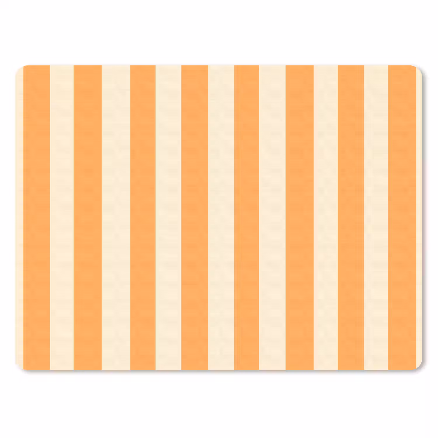 Strepen - Patroon - Oranje muismat rubber klein 262 -3d