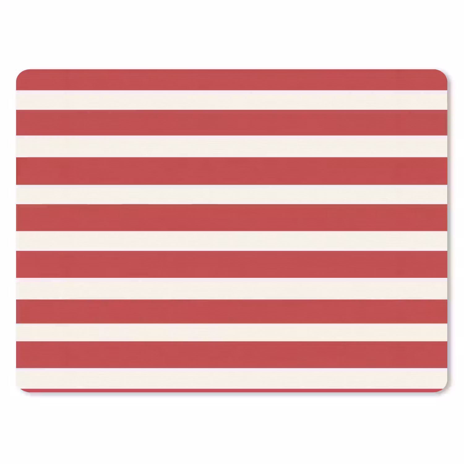Strepen - Patroon - Rood muismat rubber klein 262 -3d