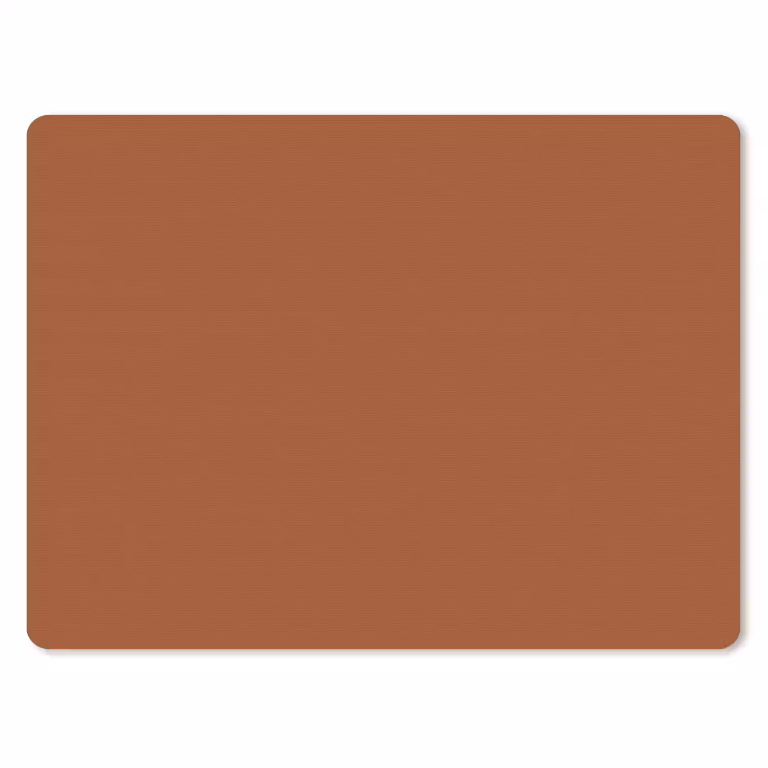 Terracotta - Bruin - Palet - Effen - Kleuren - Kleur muismat rubber klein 262 -3d