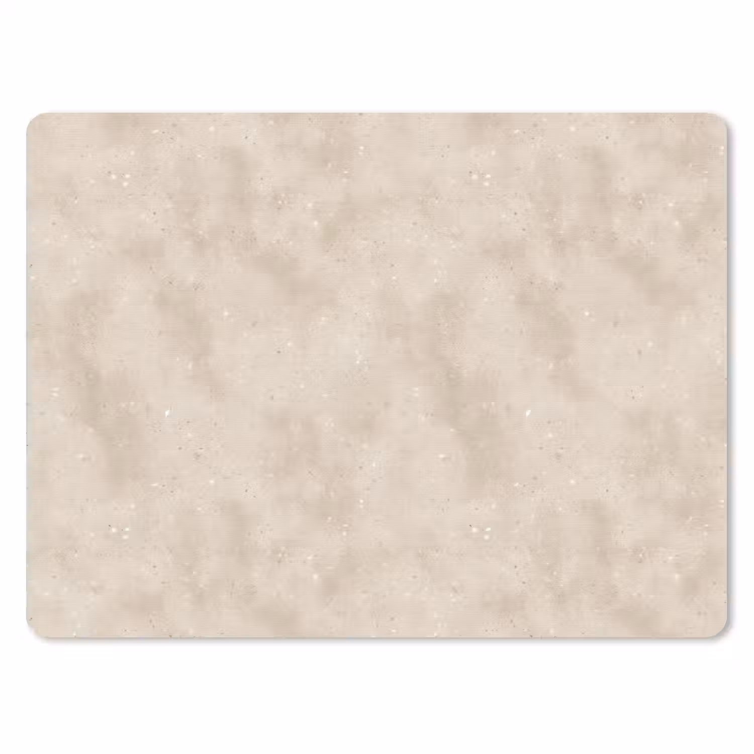 Structuur - Spikkels - Beige muismat rubber klein 262 -3d