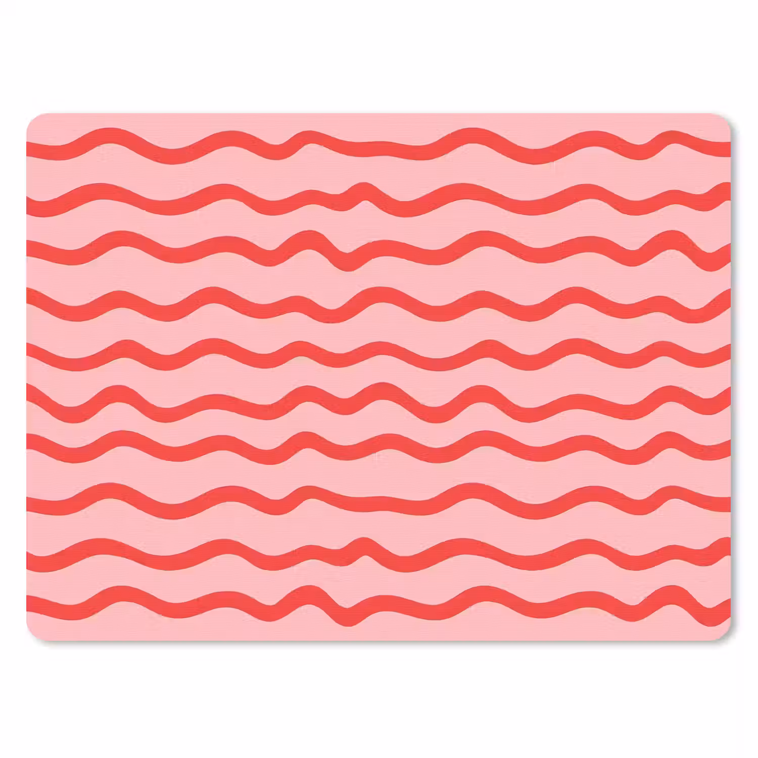 Speels - Patroon - Rood muismat rubber klein 262 -3d