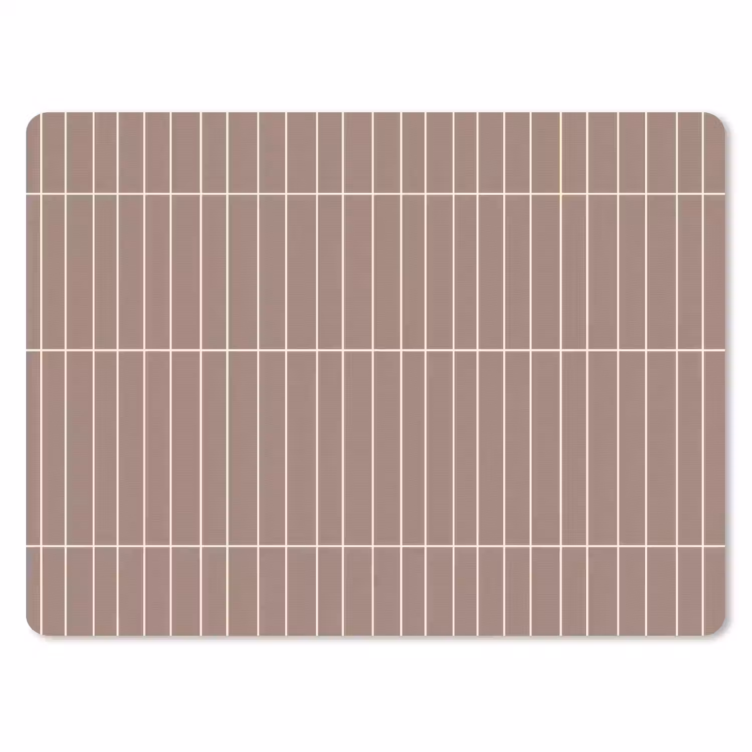 Verticaal - Wandtegel - Terracotta muismat rubber klein 262 -3d