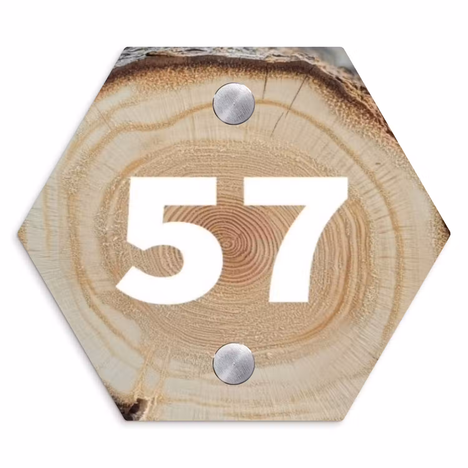 Baumscheibe - Traditionell Naambord Hexagon klein -3d
