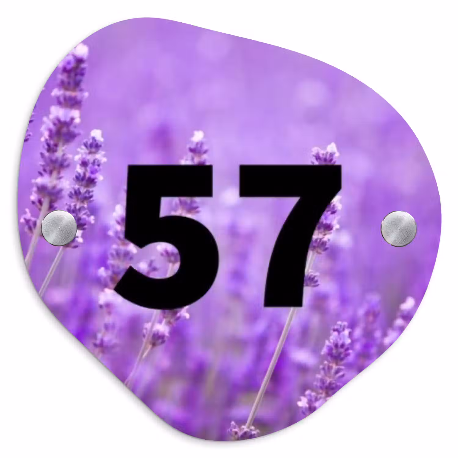 Lavendel - Traditioneel Naambord Organisch middel -3d