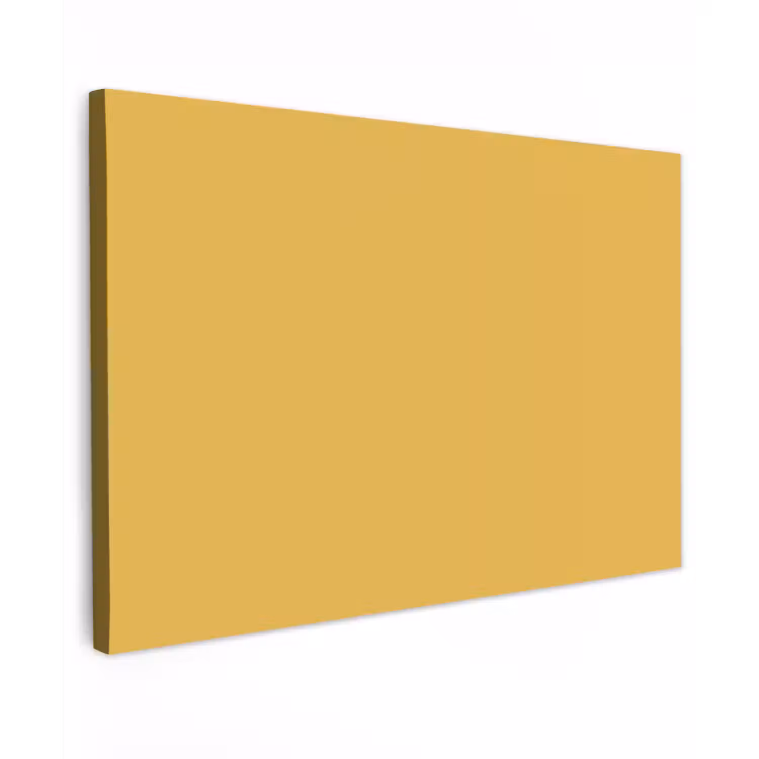 Joyful - Mustard - Geel Tuinposter op houten frame 2 cm dik klein 845 -3d