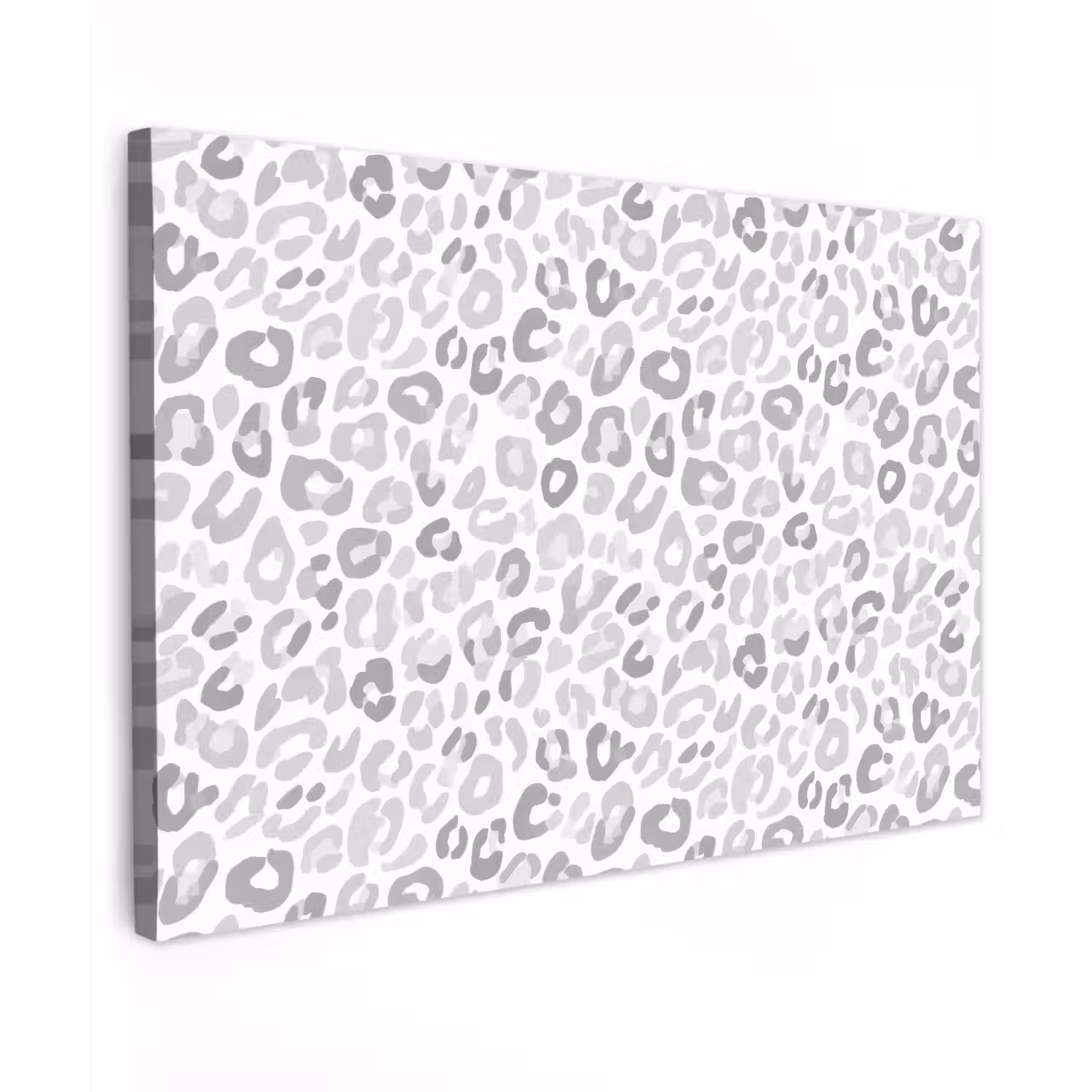 Luipaard - Motief - Grijs Tuinposter op houten frame 2 cm dik klein 845 -3d