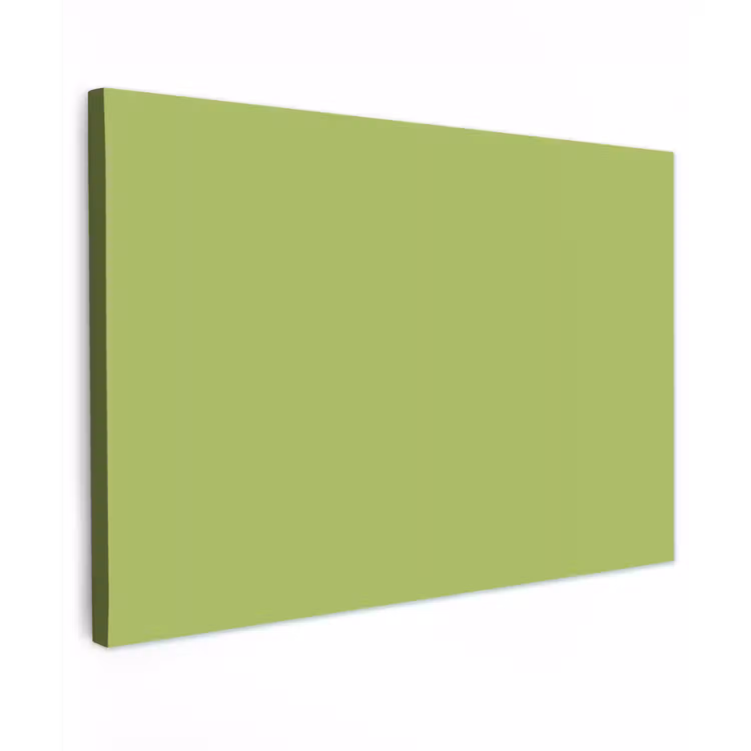 Lime - Glow - Groen Tuinposter op houten frame 2 cm dik klein 845 -3d