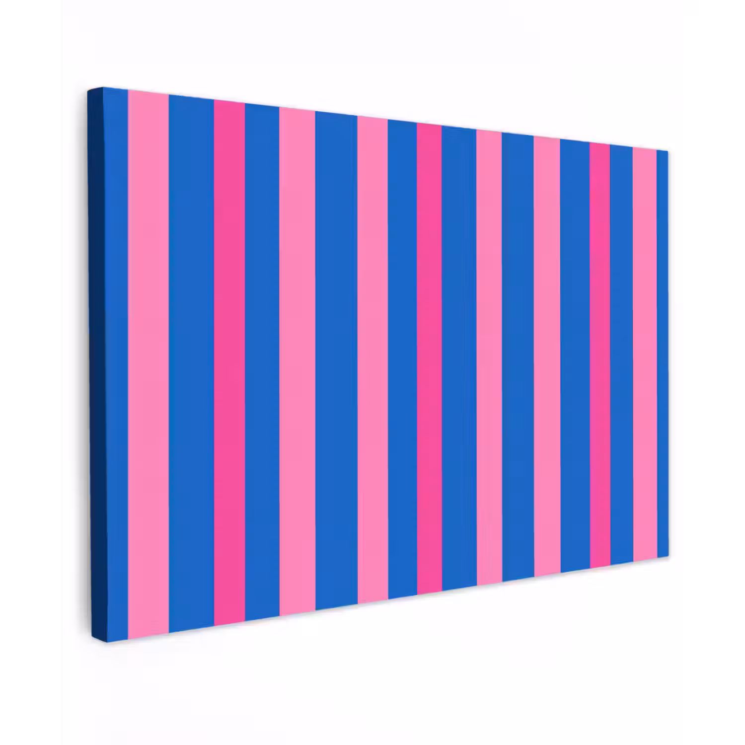 Modern - Optisch - Roze Tuinposter op houten frame 2 cm dik klein 845 -3d