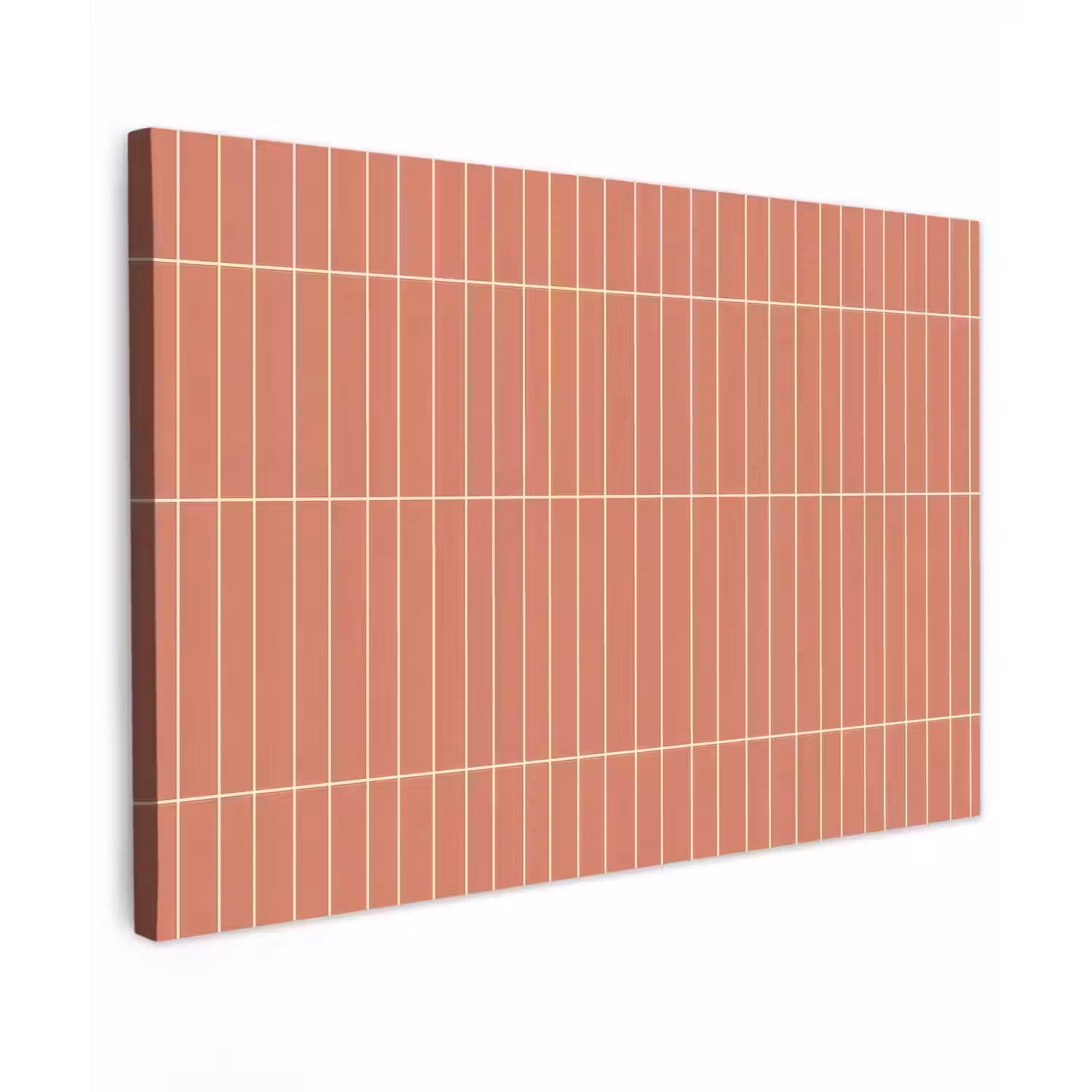 Patroon - Tegels - Terracotta Tuinposter op houten frame 2 cm dik klein 845 -3d