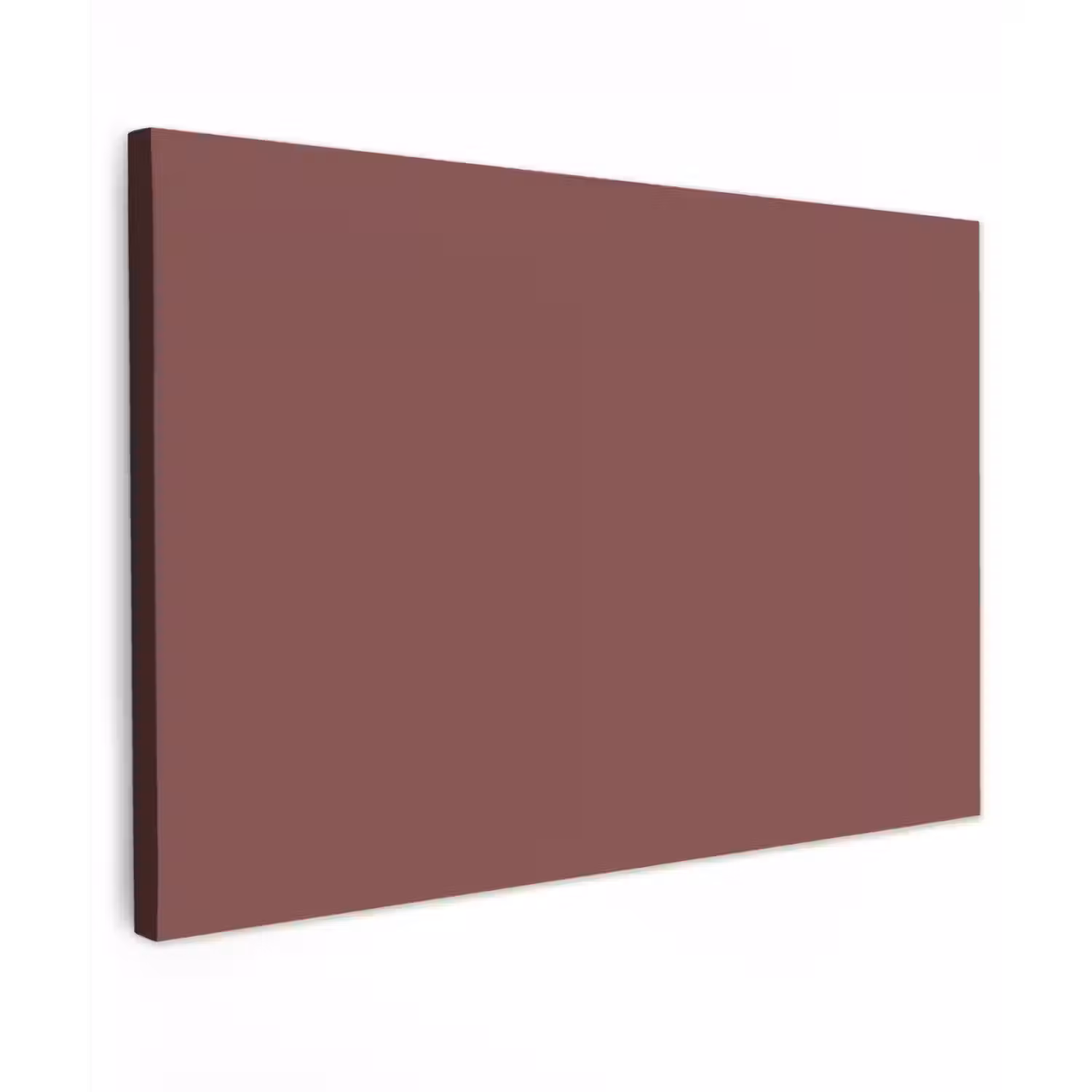 Muted - Raisin - Rood Tuinposter op houten frame 2 cm dik klein 845 -3d