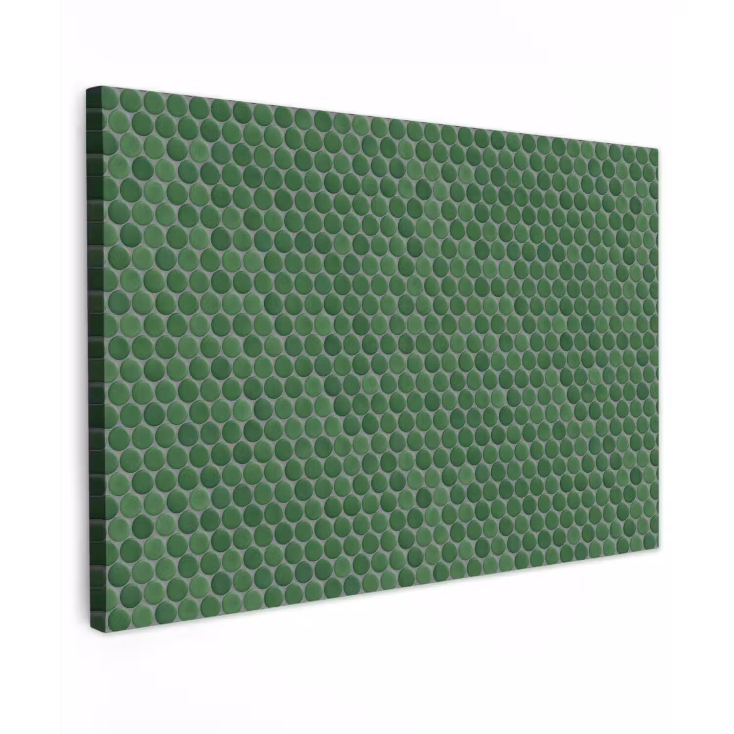 Penny - Mozaïek - Bosgroen - Green Tuinposter op houten frame 2 cm dik klein 845 -3d