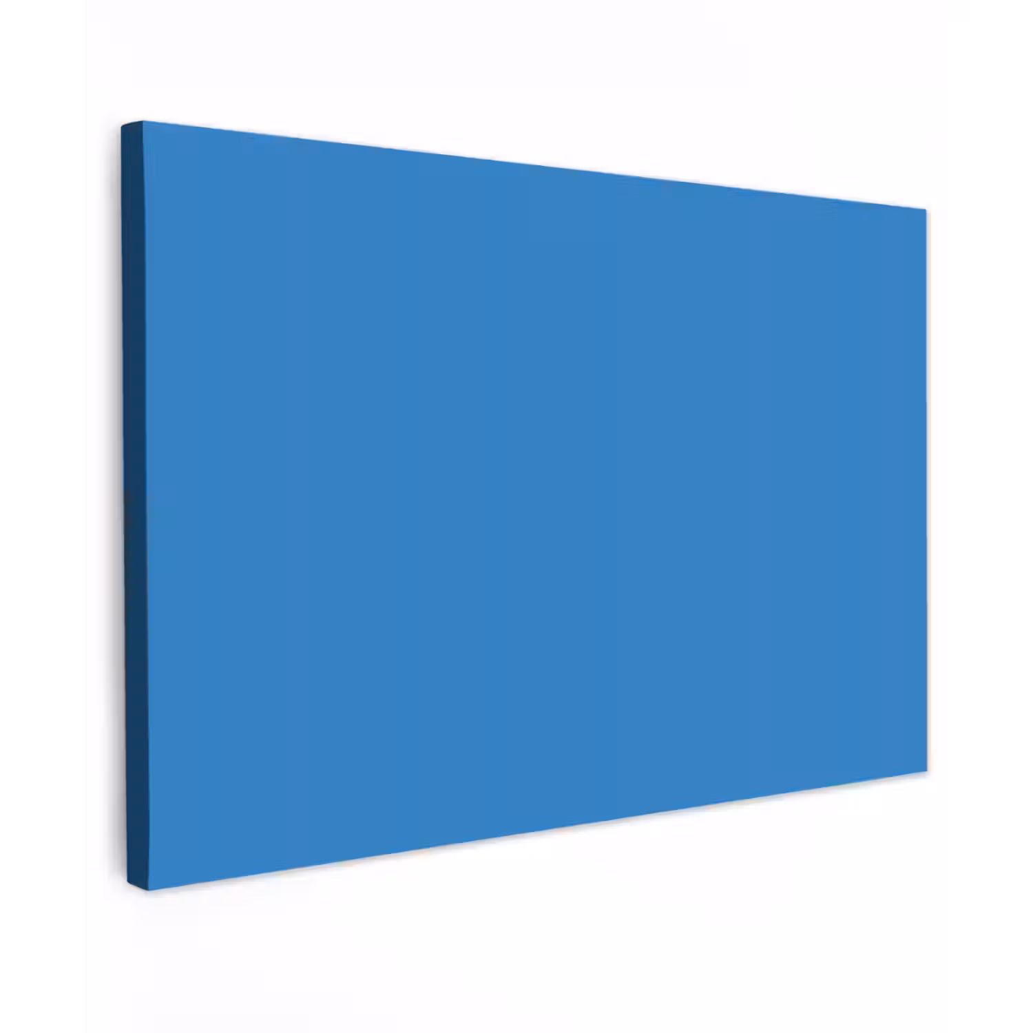 Royal - Blue - Blauw Tuinposter op houten frame 2 cm dik klein 845 -3d