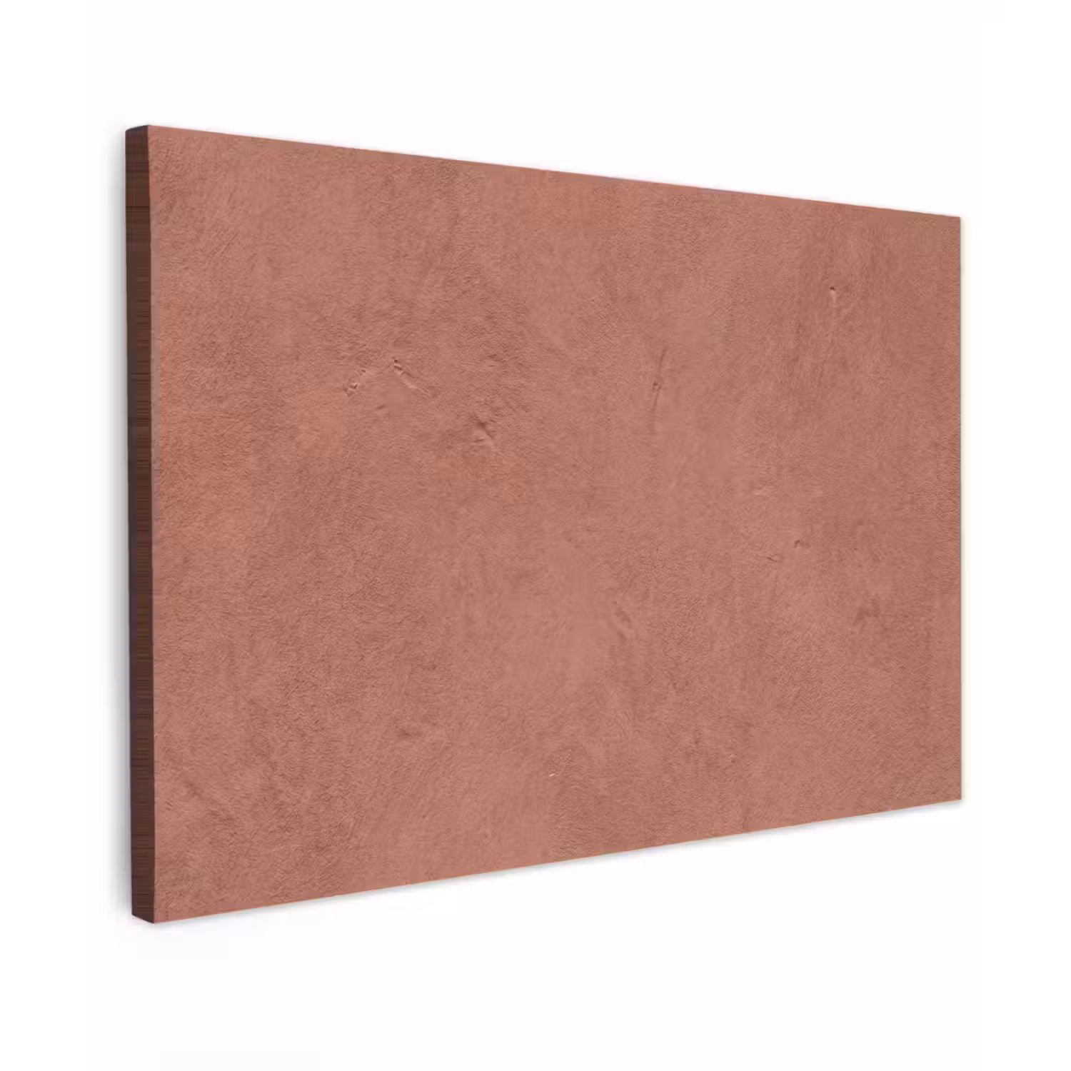 Textuur - Roodbruin - Grof - Modern Tuinposter op houten frame 2 cm dik klein -3d
