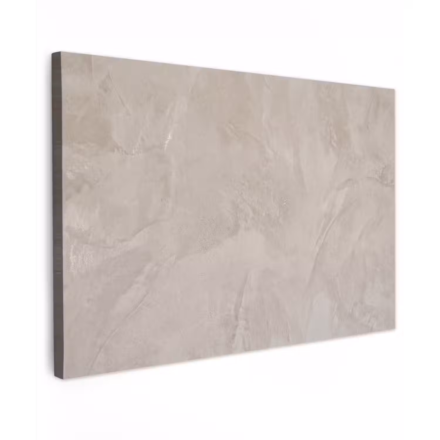 Textuur - Wand - Modern - Beige - Abstract Tuinposter op houten frame 2 cm dik klein -3d