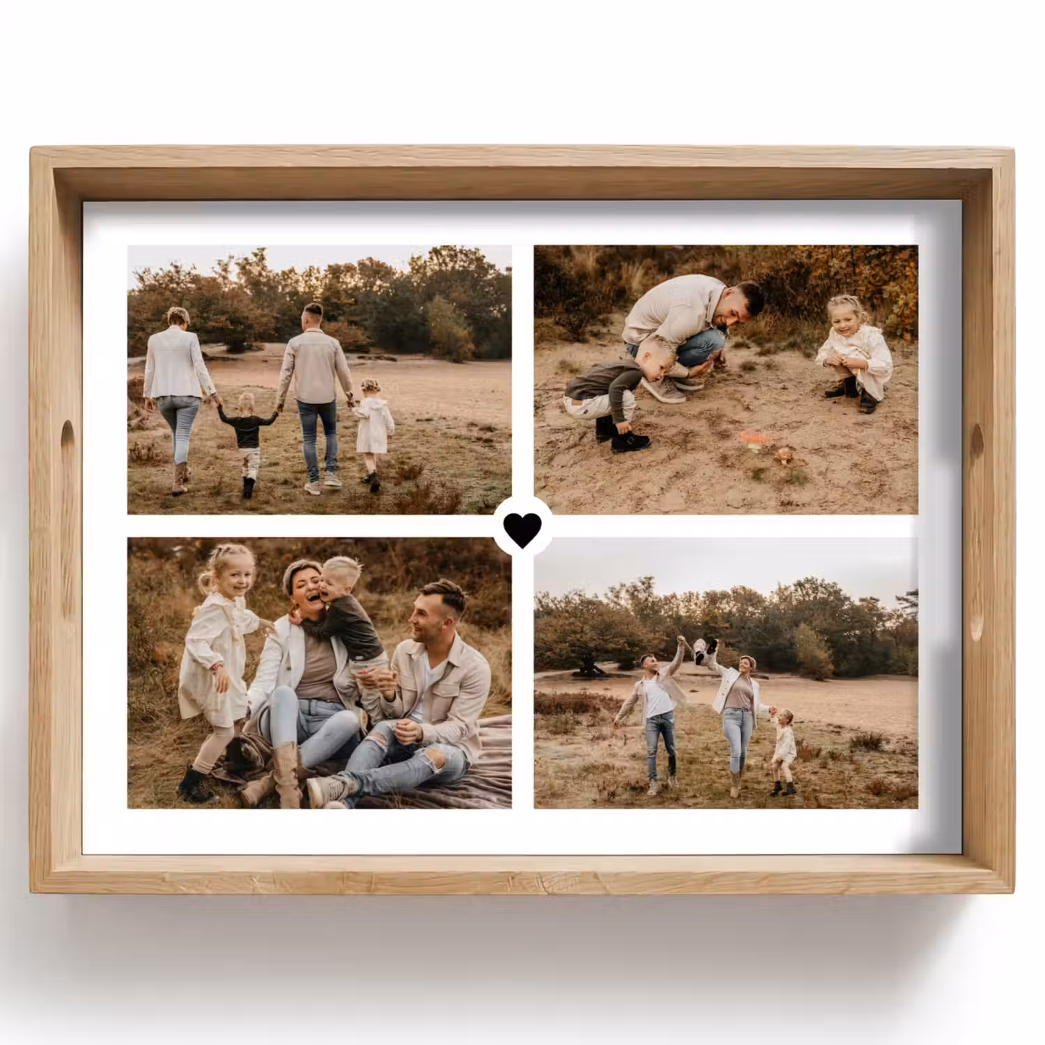 Collage hartje Dienblad Rechthoek middel -z3d_shopping