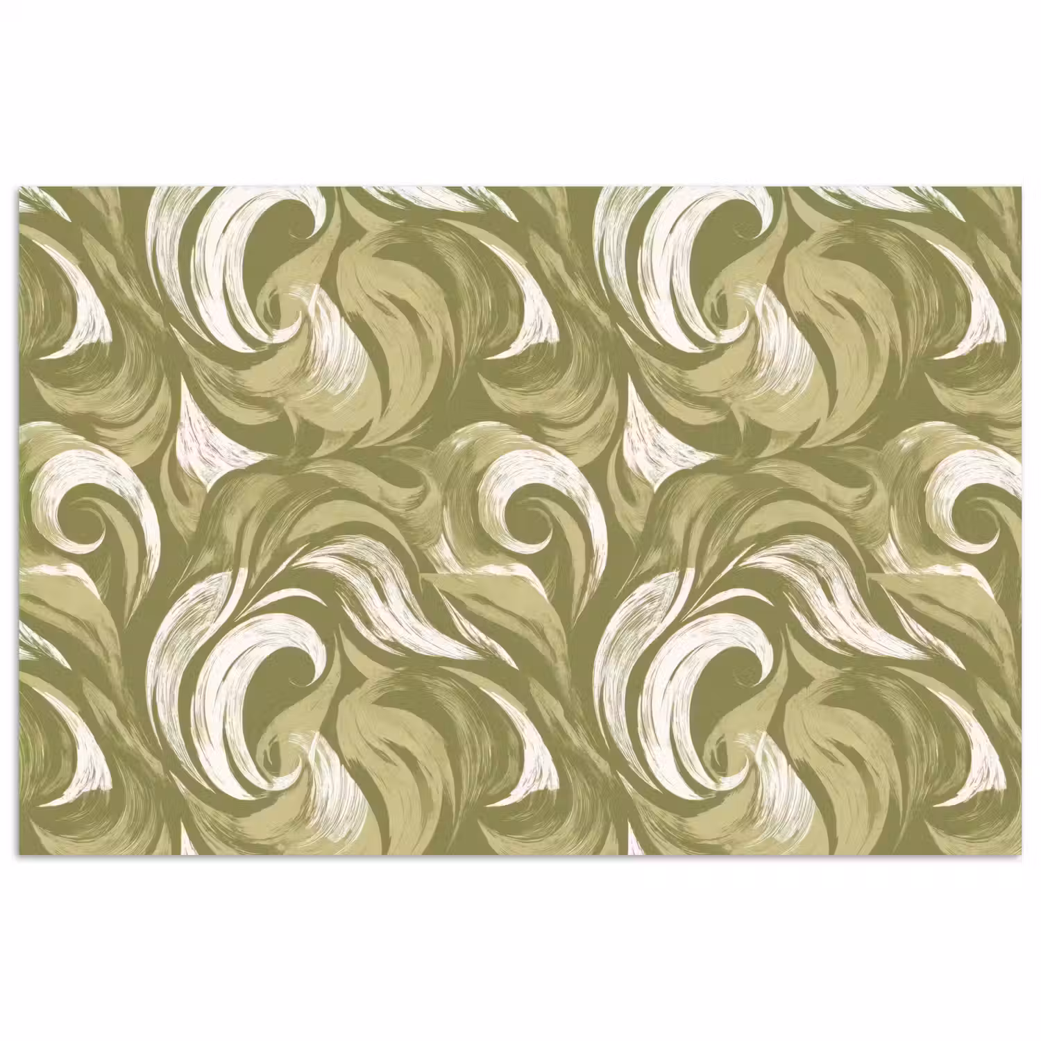 Abstract - Textuur - Groen poster papier klein 62 -3d