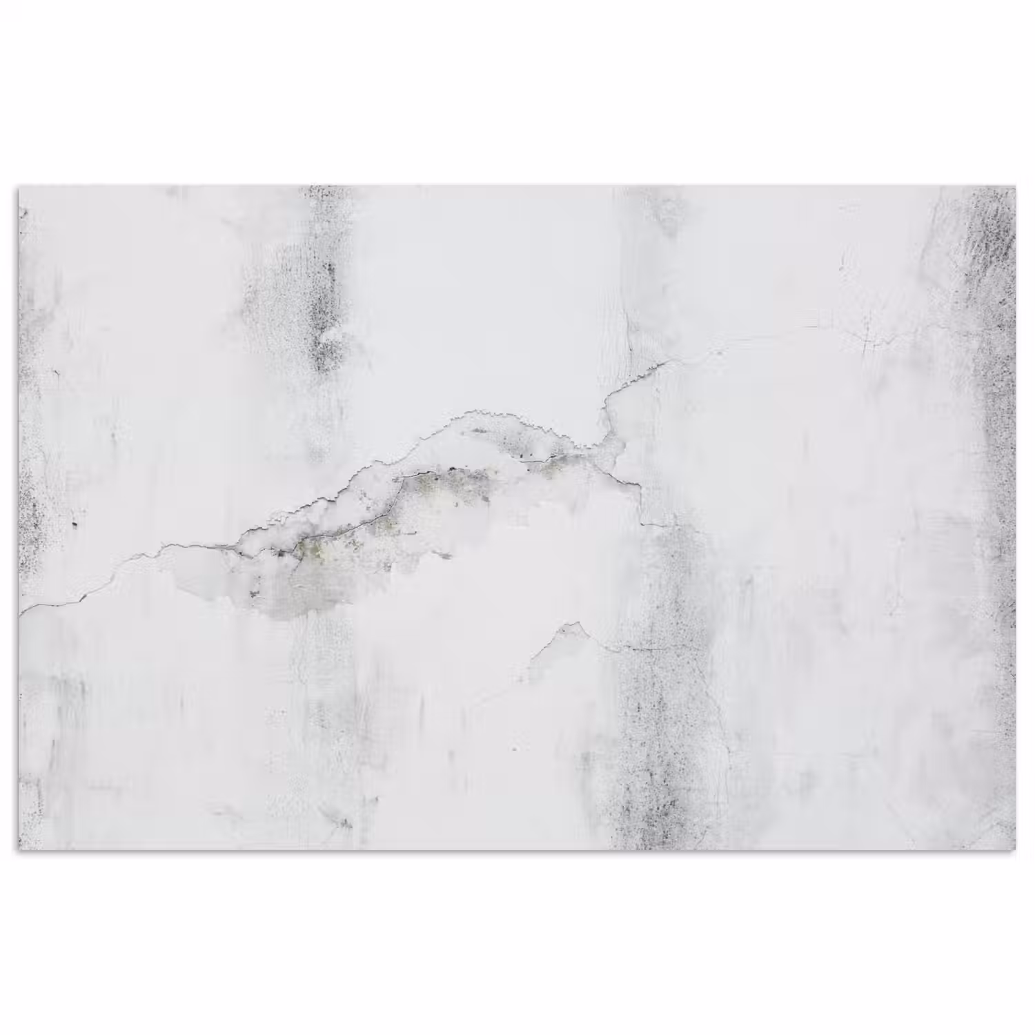 Beton - Grijs - Wit poster papier klein -3d