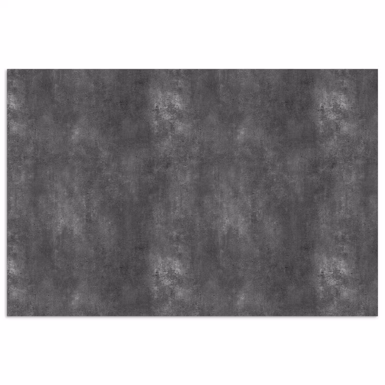 Donkergrijs - Ruw - Beton poster papier klein 62 -3d