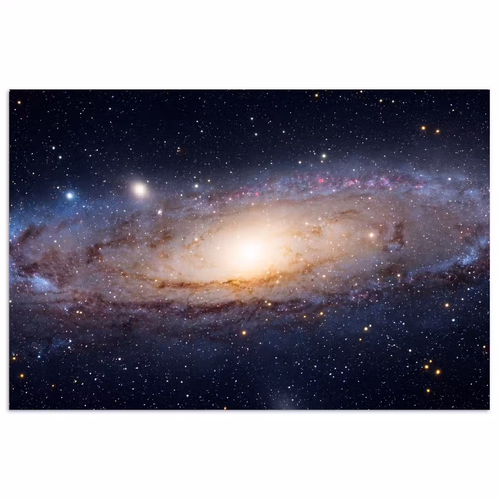 Poster - Galaxie – Weltraum – Kosmos - Sterrenstelsel - Ruimte - Kosmos poster papier klein