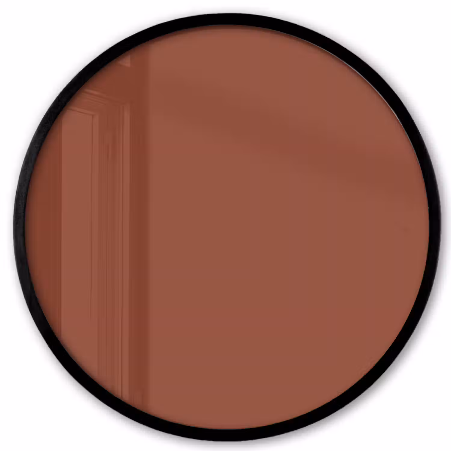 Burnt - Mahogany - Terracotta Fotolijst rond zonder passe partout klein 856 -3d