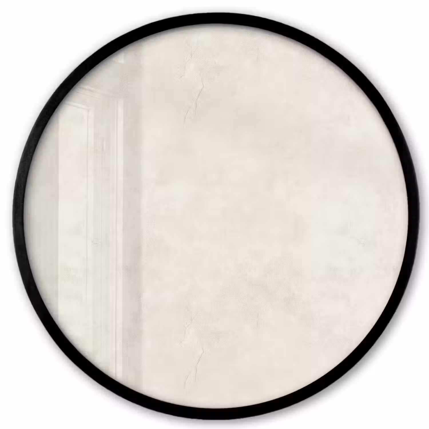 Crème - Egaal - Beton Fotolijst rond zonder passe partout klein 856 -3d