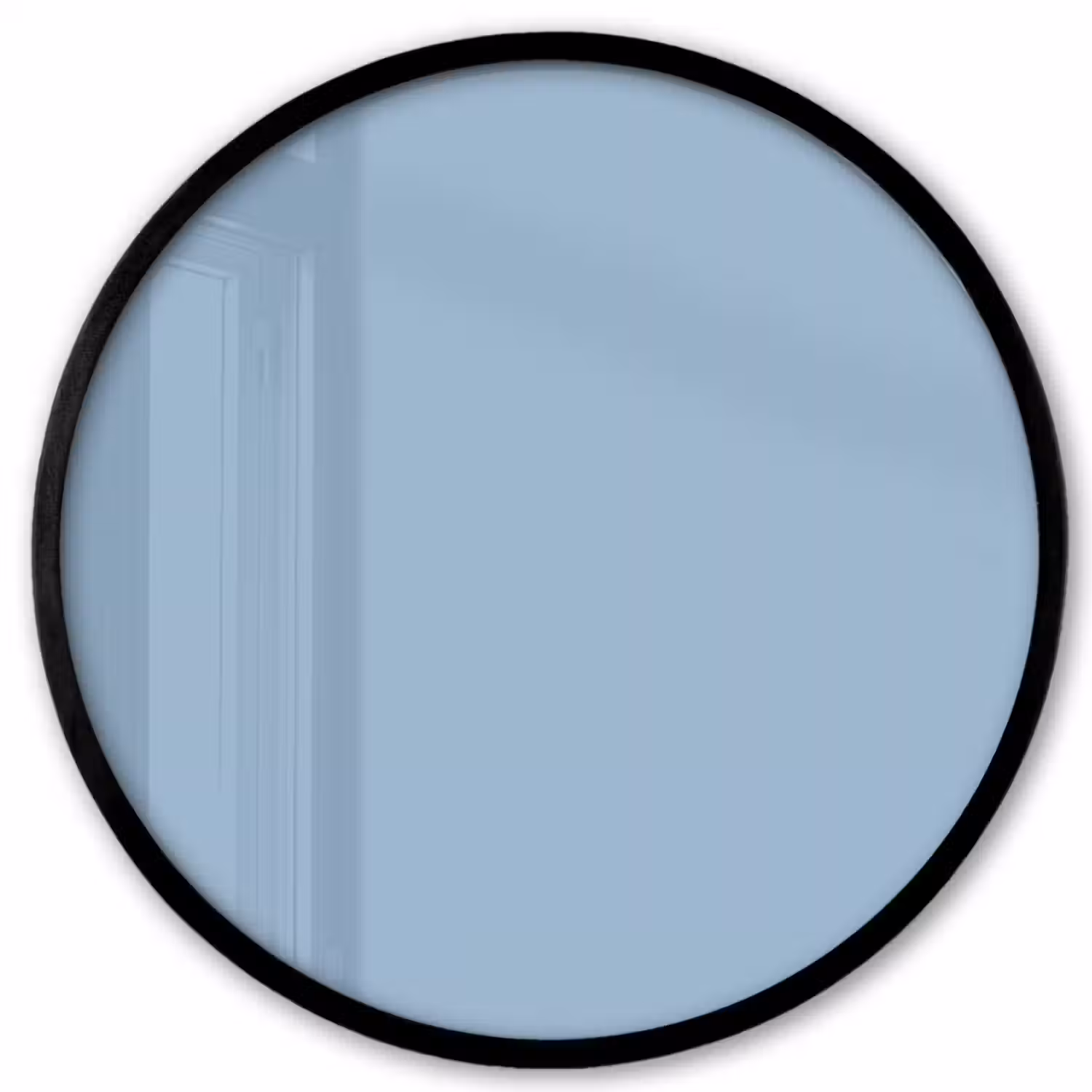 Dusty - Denim - Blauw Fotolijst rond zonder passe partout klein 856 -3d