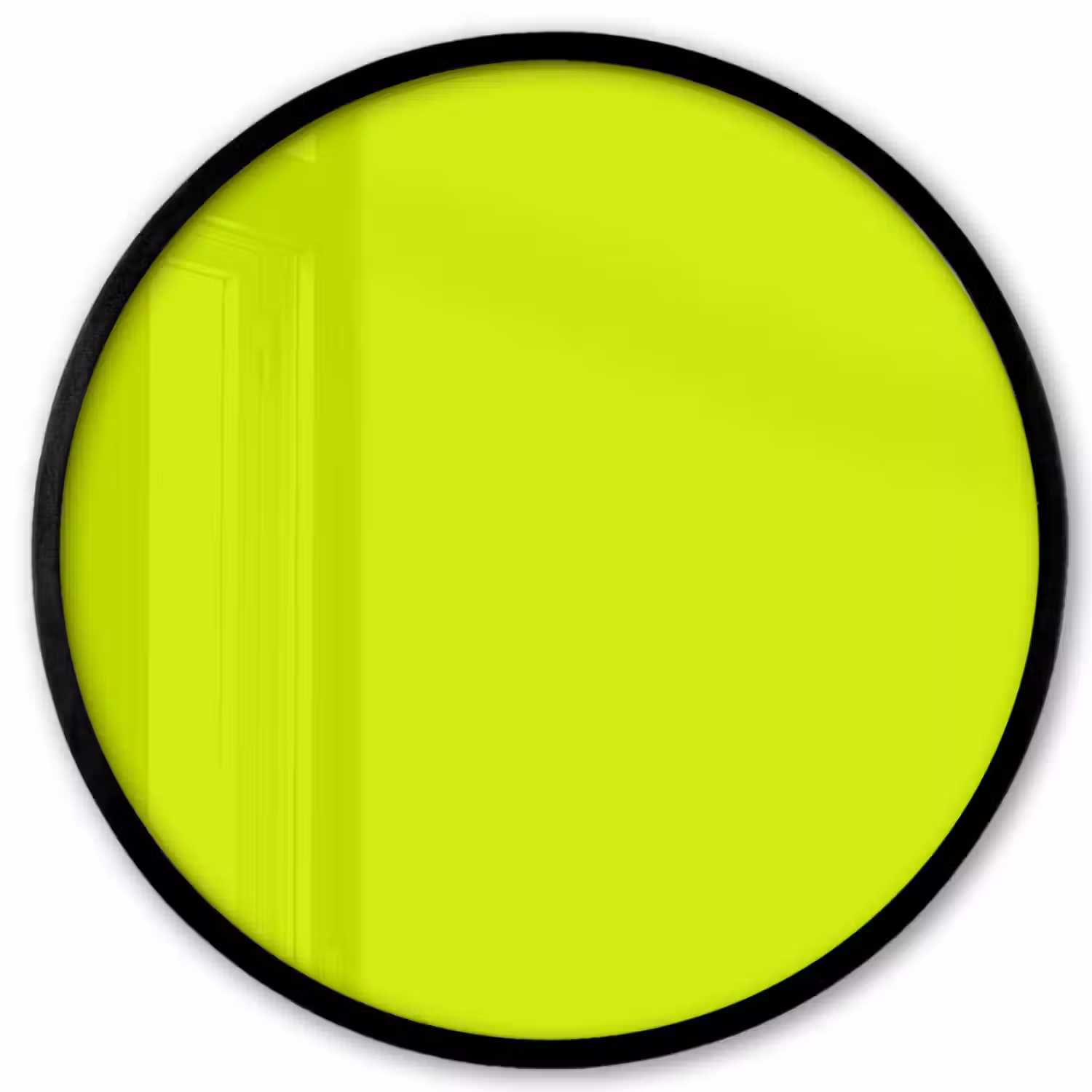 Electric - Lemon - Geel Fotolijst rond zonder passe partout klein 856 -3d