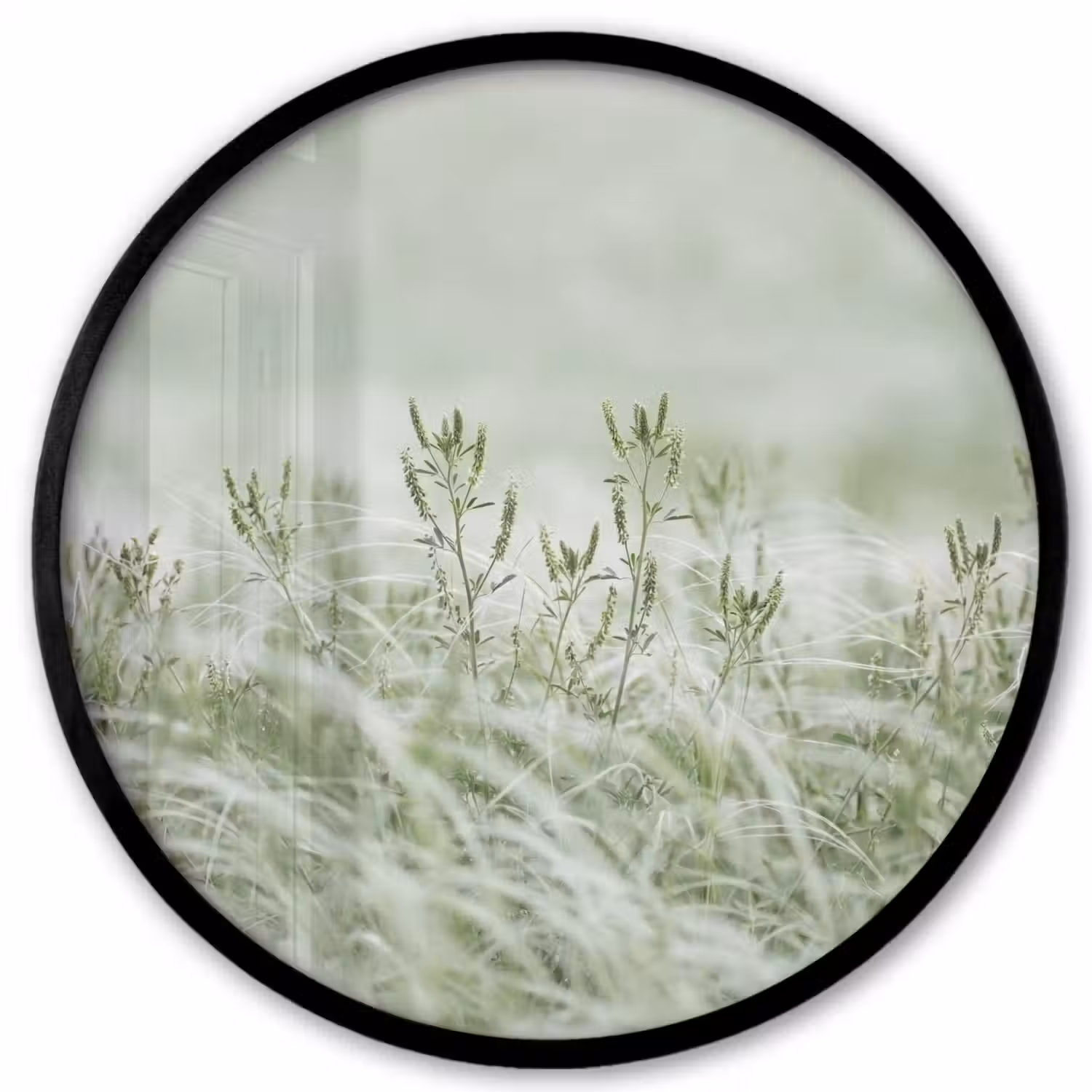 Grassen - Minimalistisch - Groen Fotolijst rond zonder passe partout klein -3d