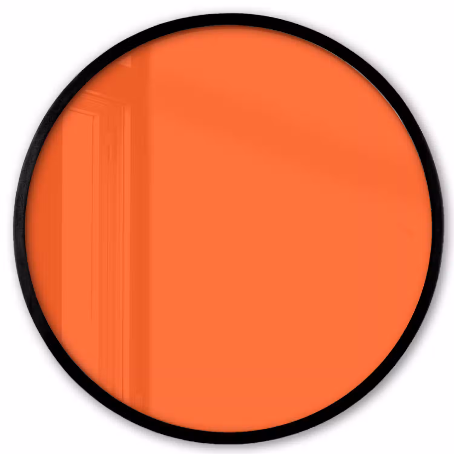 Vivid - Amber - Oranje Fotolijst rond zonder passe partout klein 856 -3d