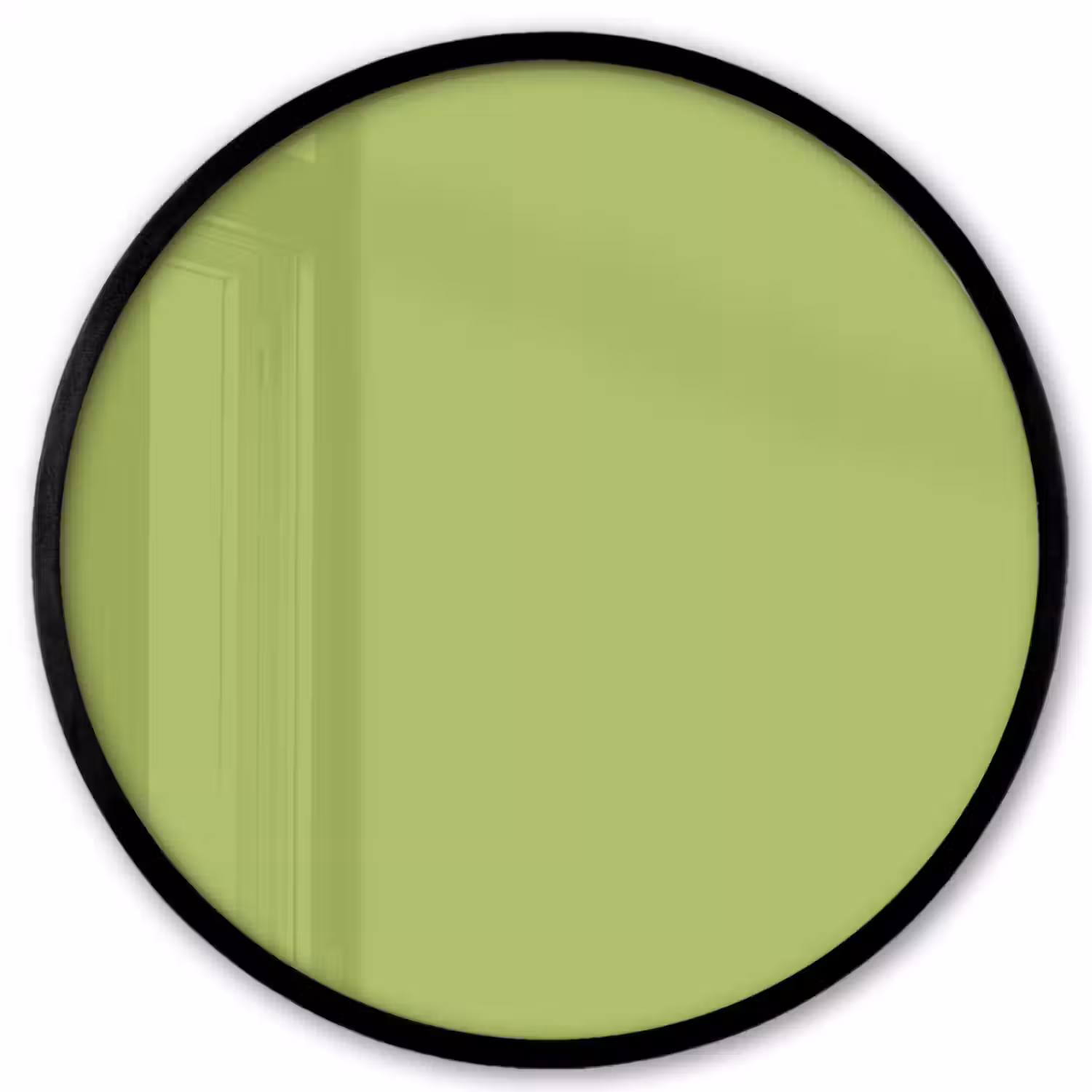 Lime - Glow - Groen Fotolijst rond zonder passe partout klein 856 -3d