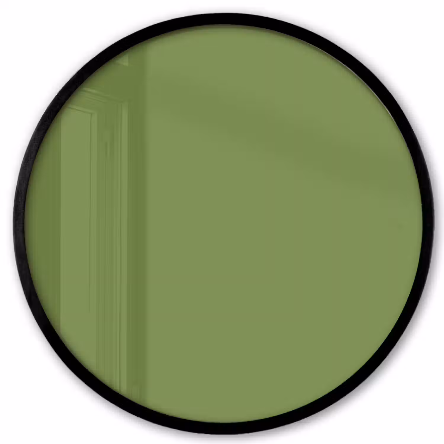 Moss - Green - Groen Fotolijst rond zonder passe partout klein 856 -3d