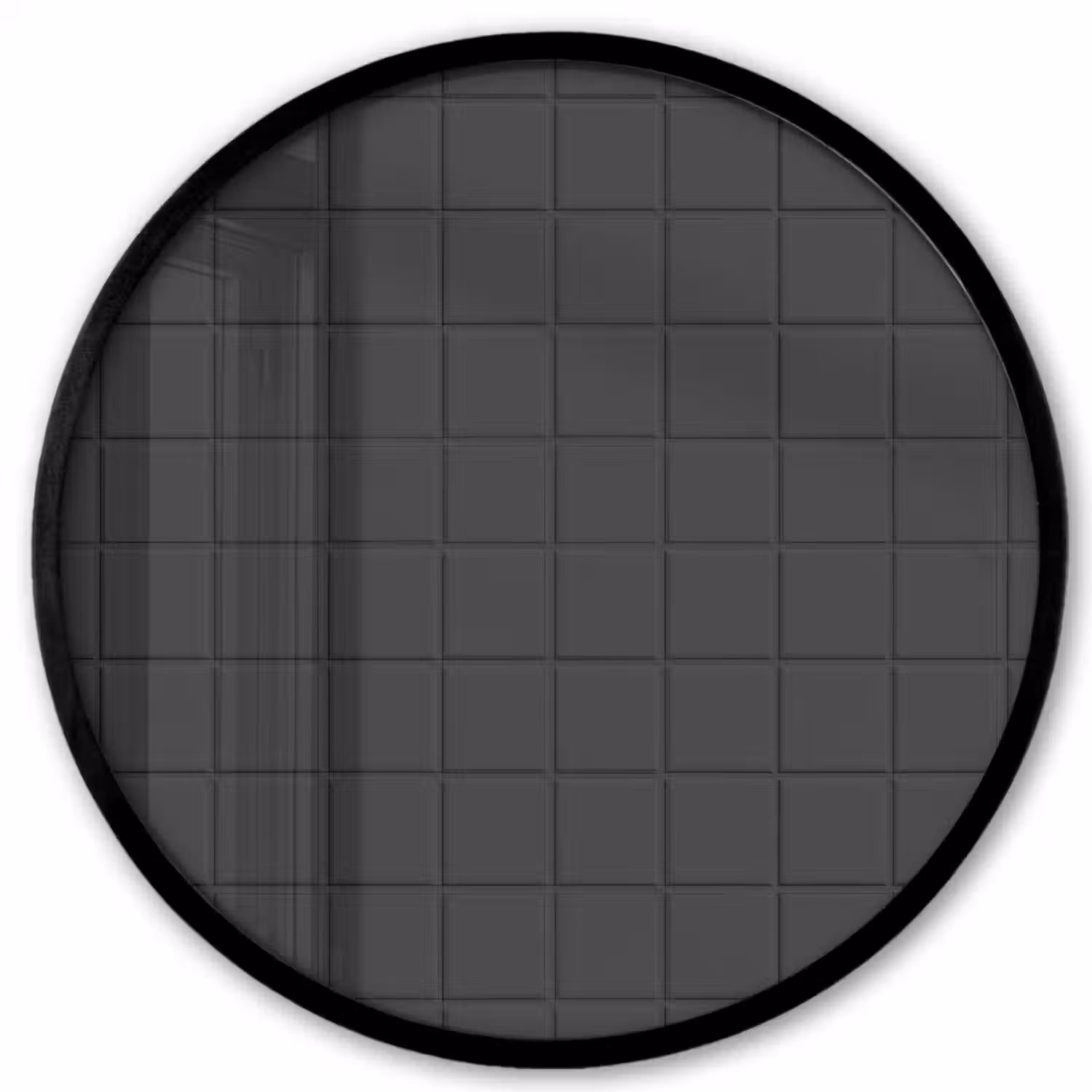 Patroon - Tegel - Antraciet Fotolijst rond zonder passe partout klein 856 -3d