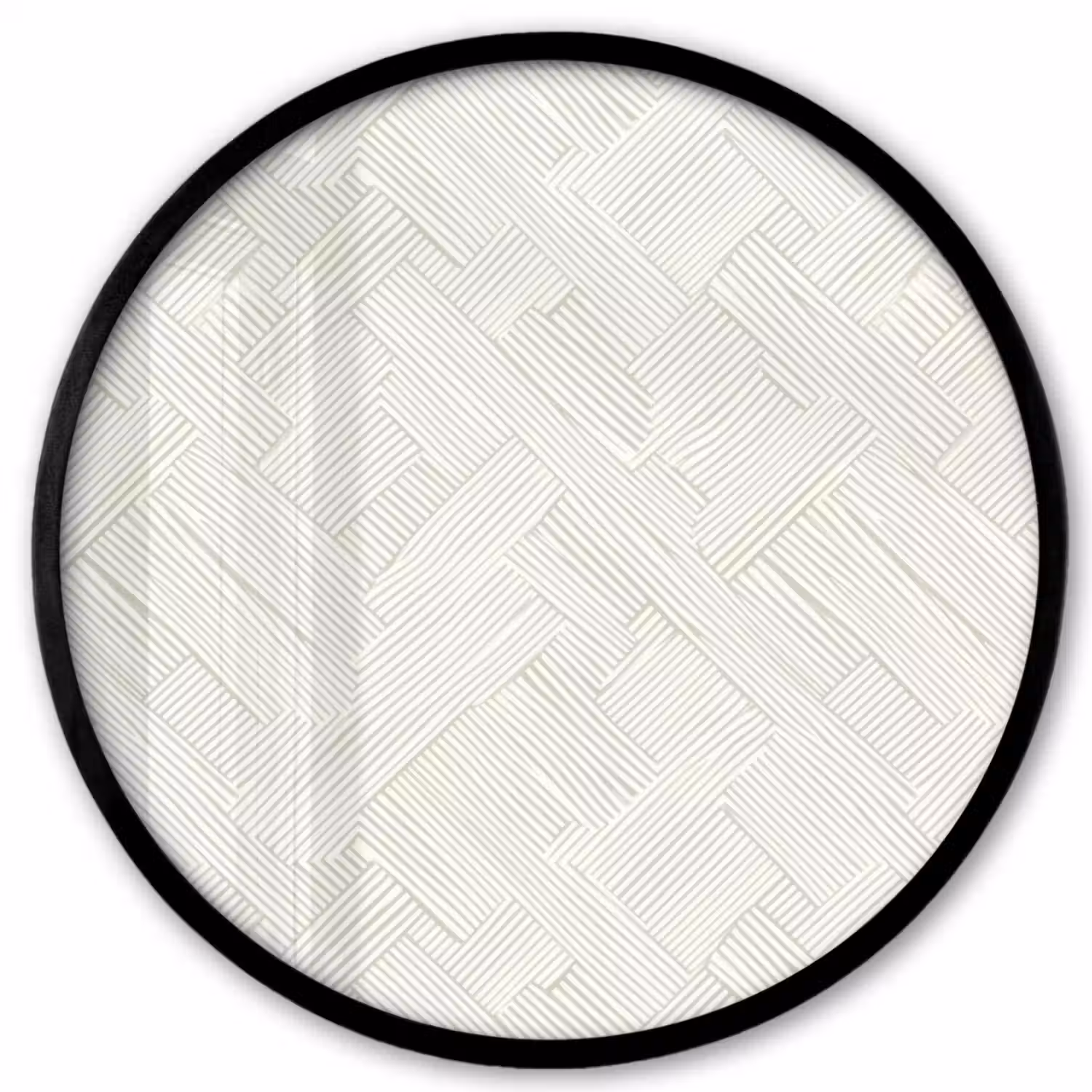 Textuur - Abstract - Beige Fotolijst rond zonder passe partout klein 856 -3d