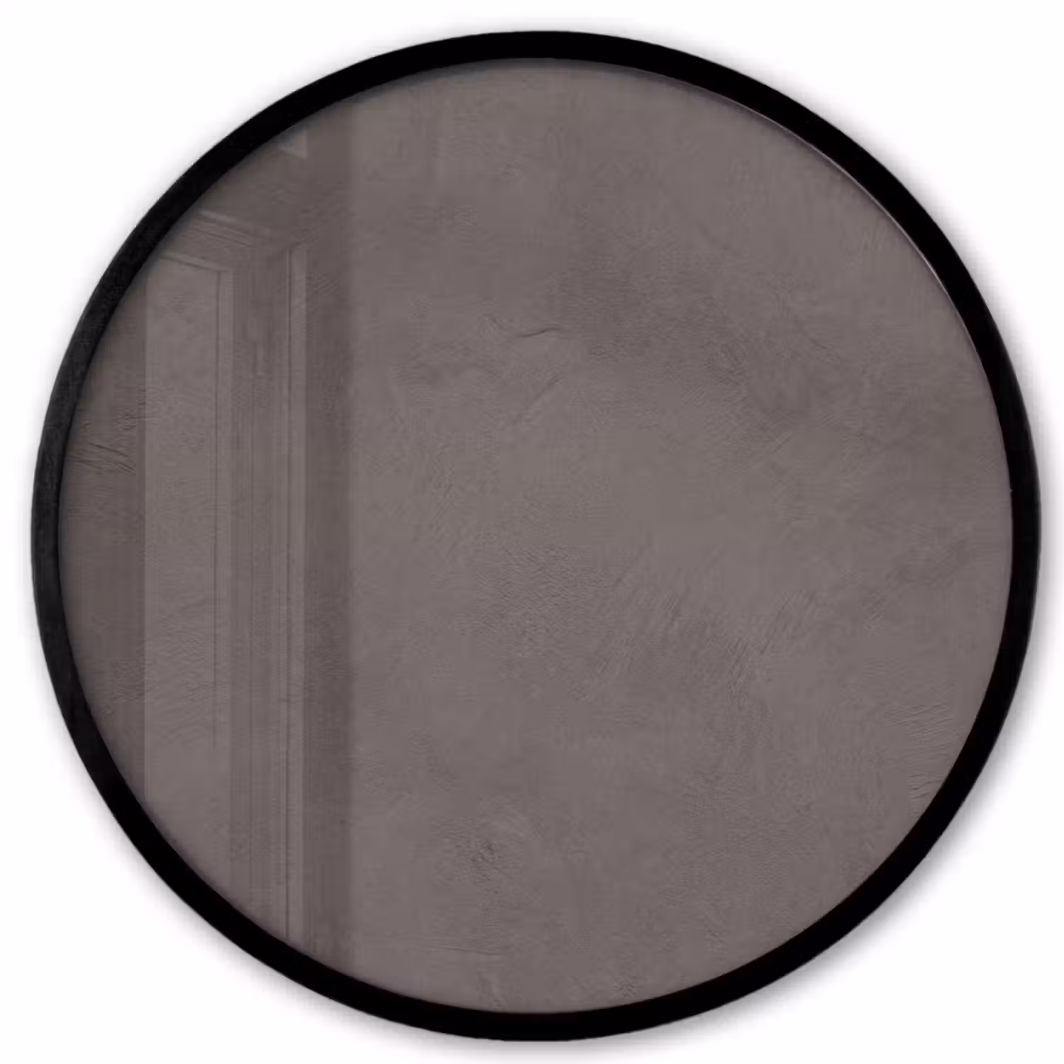 Textuur - Grijs - Modern - Abstract - Oppervlak Fotolijst rond zonder passe partout klein -3d