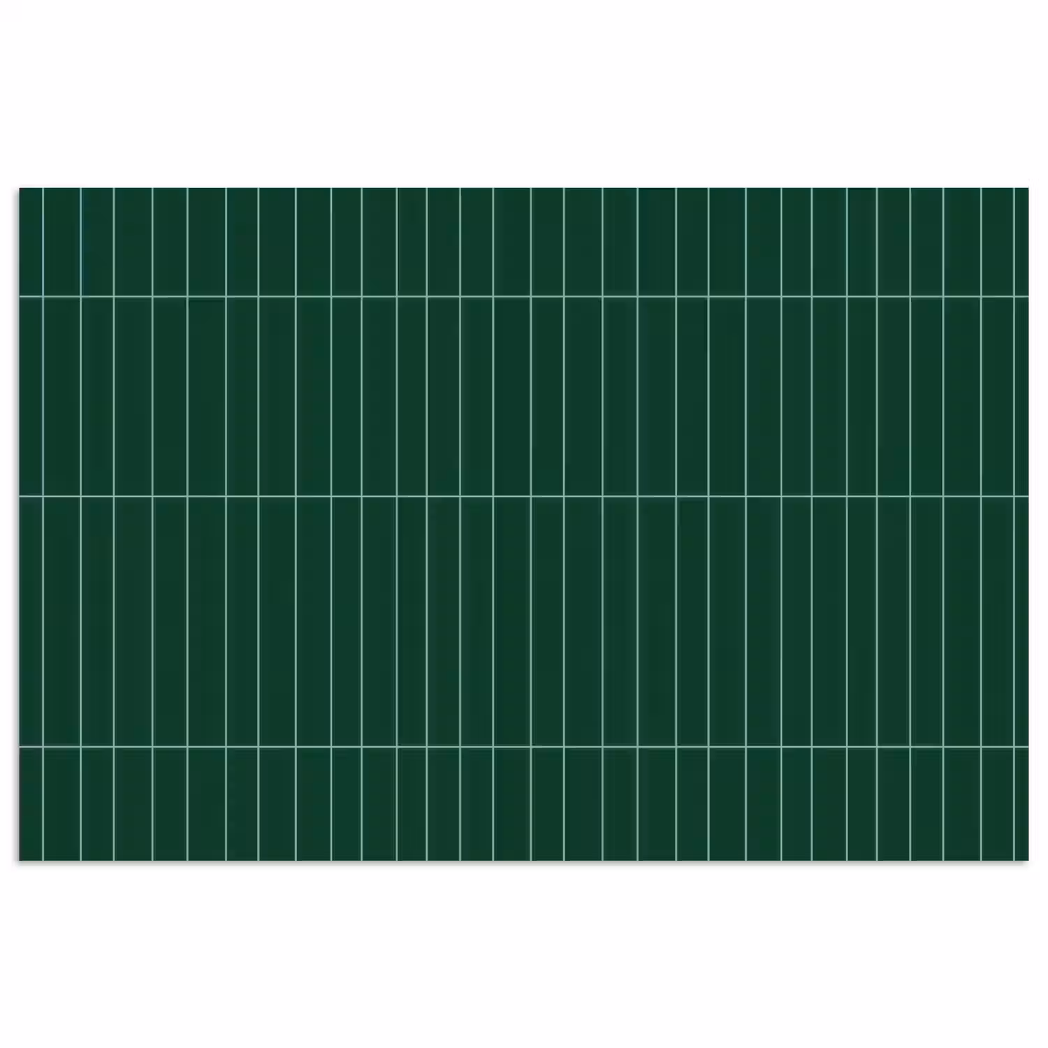 Patroon - Tegels - Donkergroen poster papier klein 62 -3d